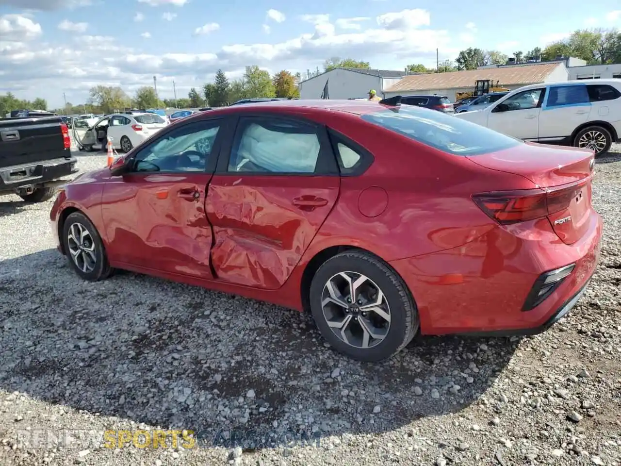 2 Photograph of a damaged car 3KPF24AD2ME333035 KIA FORTE 2021