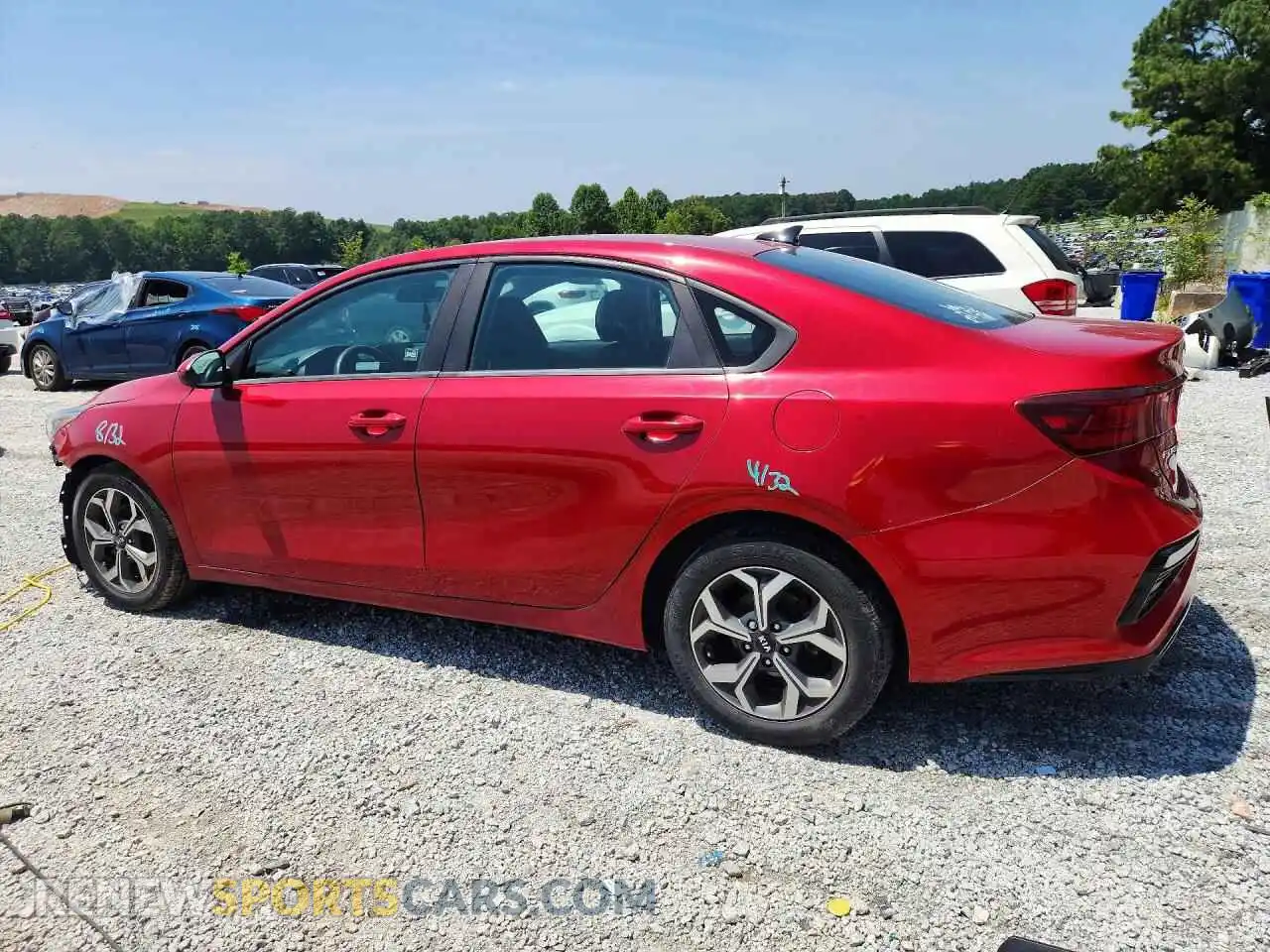 2 Фотография поврежденного автомобиля 3KPF24AD2ME335075 KIA FORTE 2021