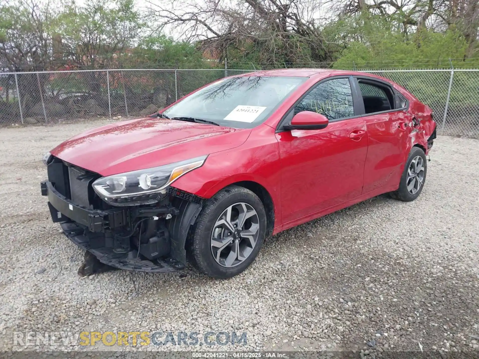 2 Photograph of a damaged car 3KPF24AD2ME338073 KIA FORTE 2021