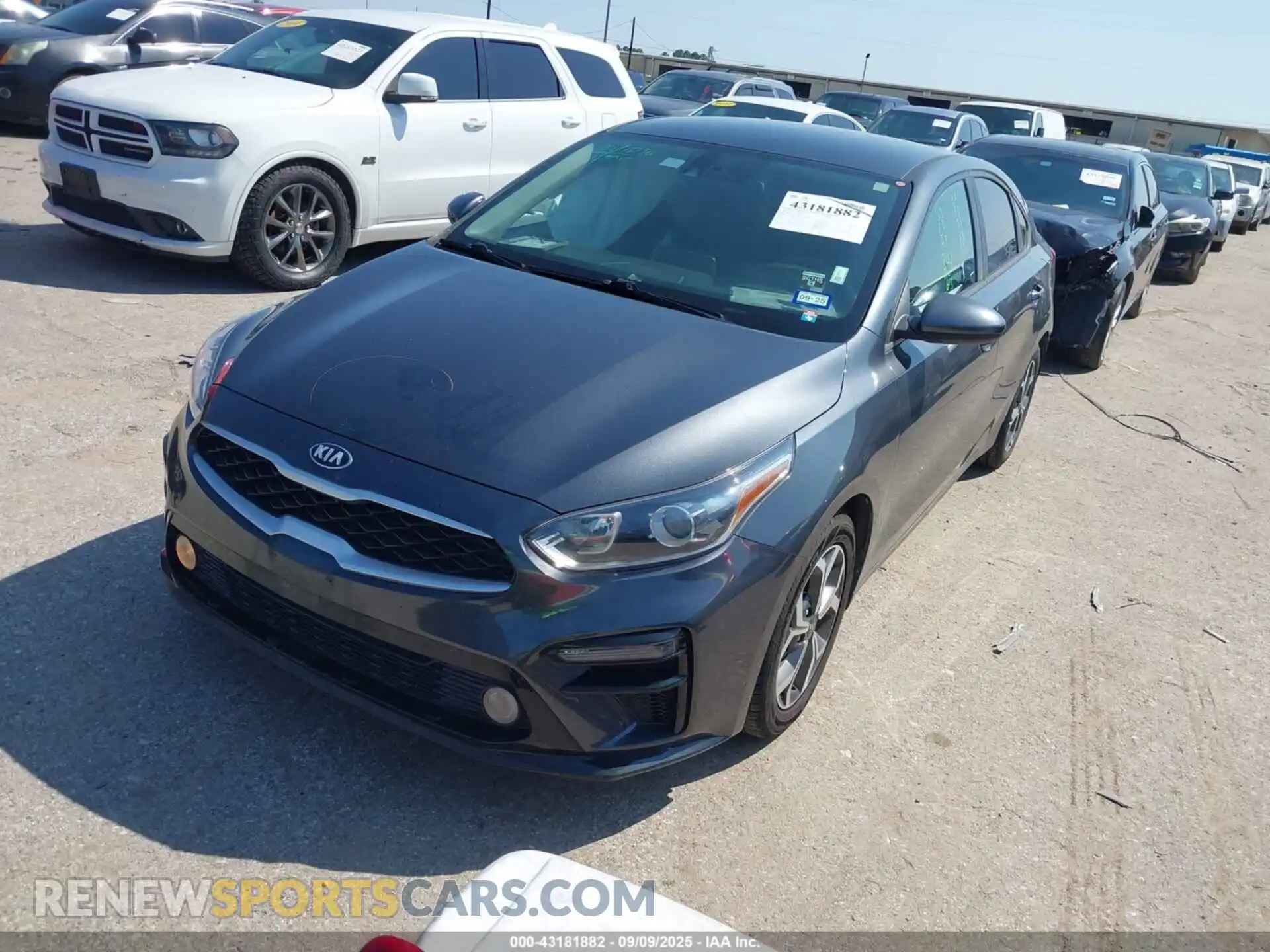 2 Photograph of a damaged car 3KPF24AD2ME340213 KIA FORTE 2021