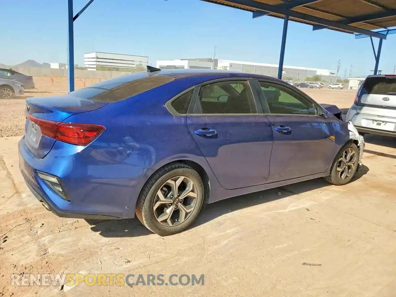 3 Photograph of a damaged car 3KPF24AD2ME344259 KIA FORTE 2021