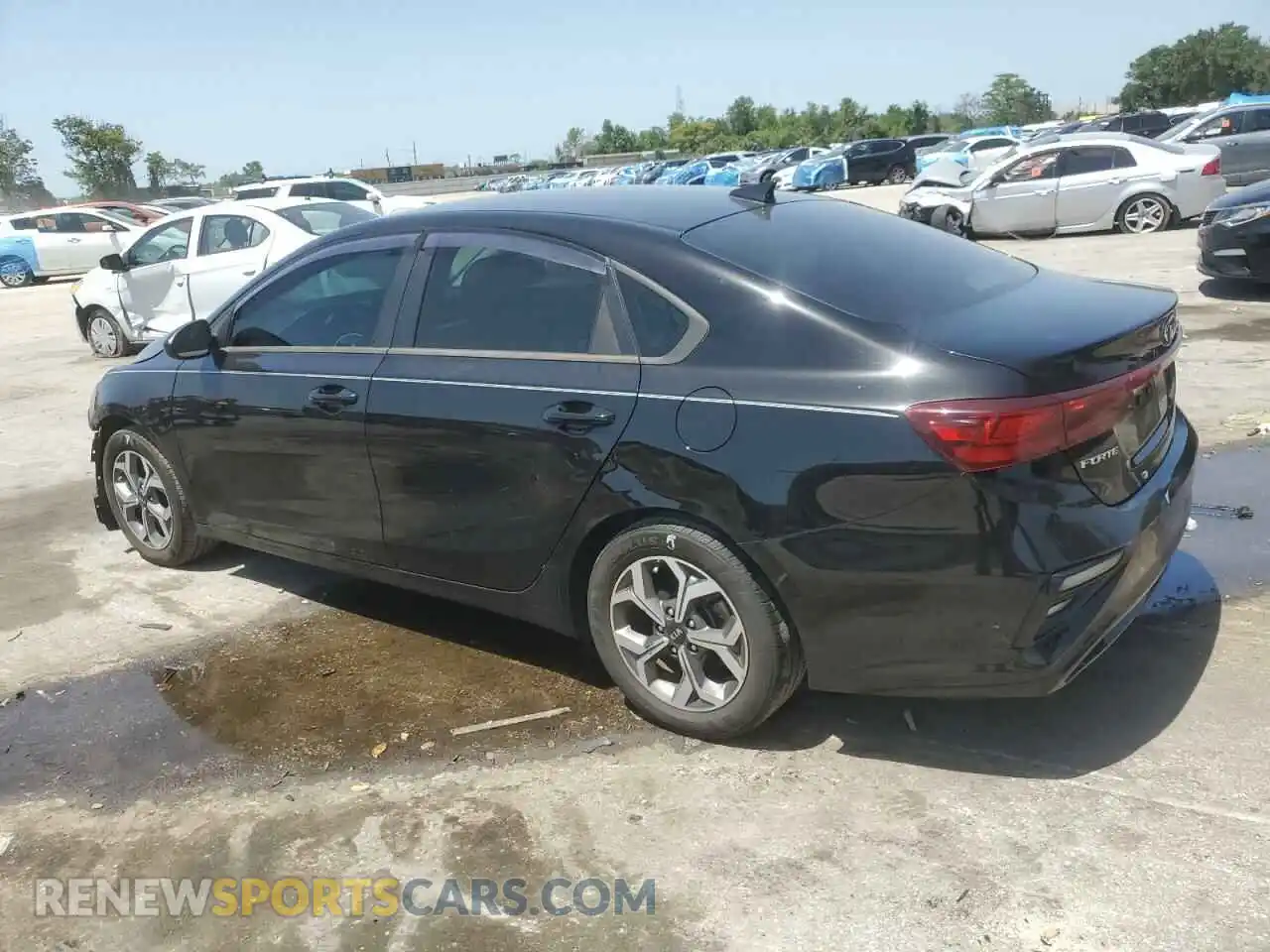 2 Photograph of a damaged car 3KPF24AD2ME345525 KIA FORTE 2021