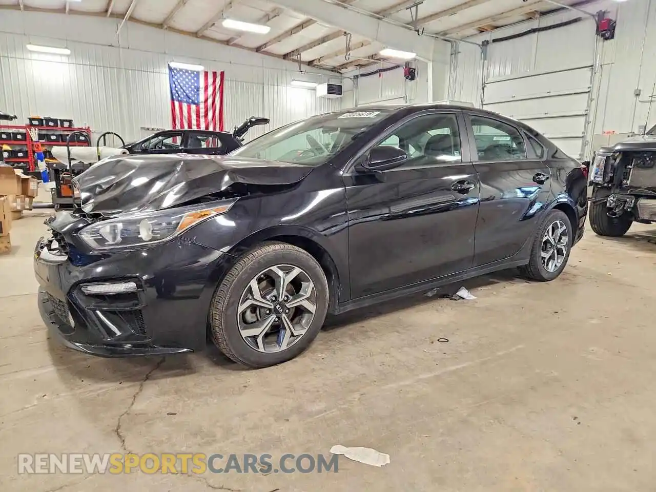 1 Photograph of a damaged car 3KPF24AD2ME346870 KIA FORTE 2021