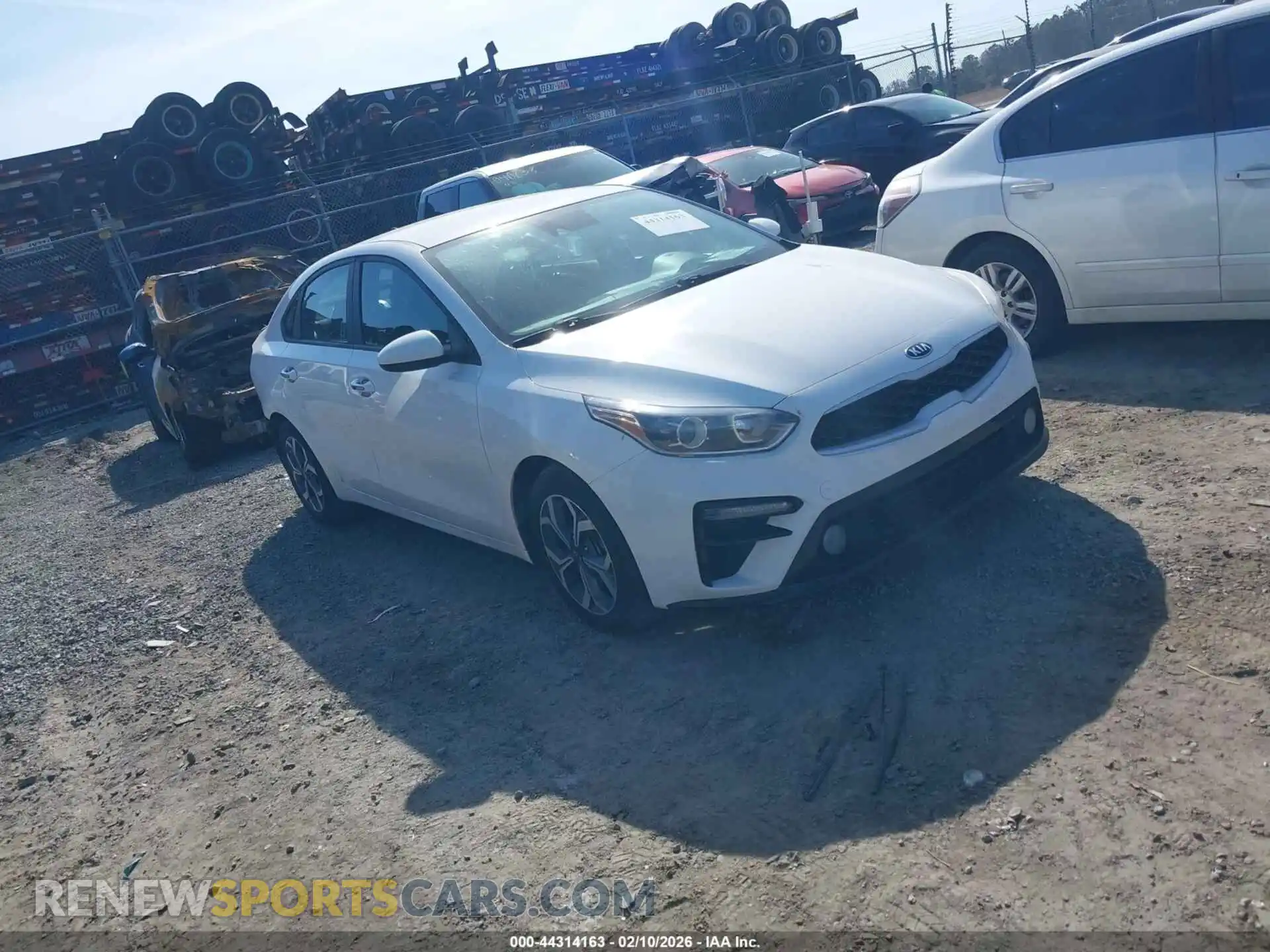 1 Photograph of a damaged car 3KPF24AD2ME352927 KIA FORTE 2021