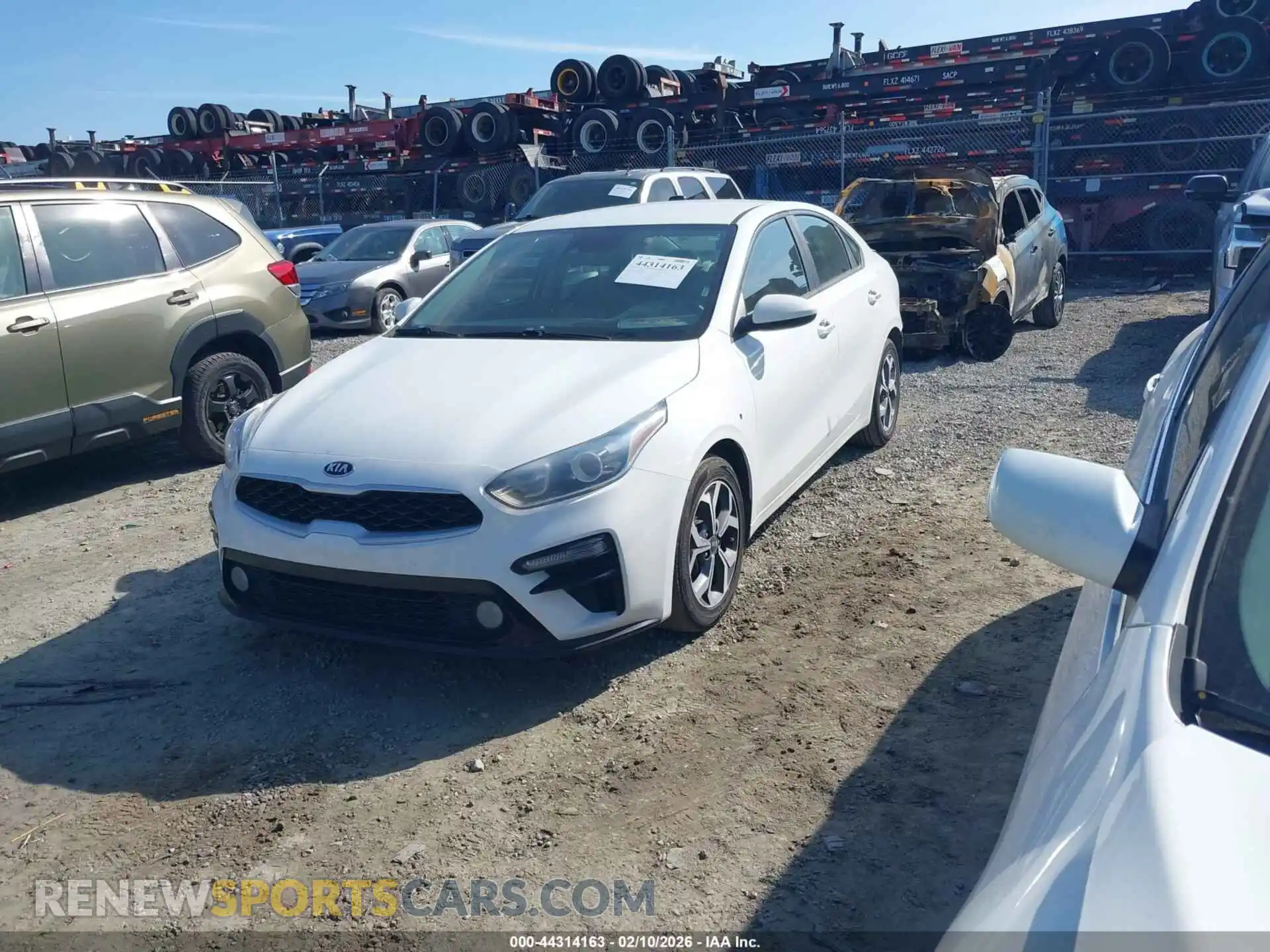 2 Photograph of a damaged car 3KPF24AD2ME352927 KIA FORTE 2021