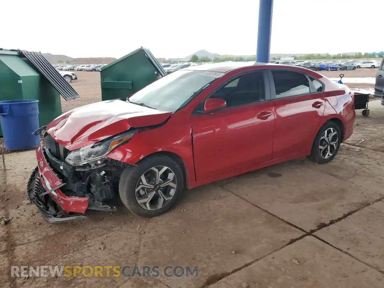 1 Photograph of a damaged car 3KPF24AD2ME359330 KIA FORTE 2021