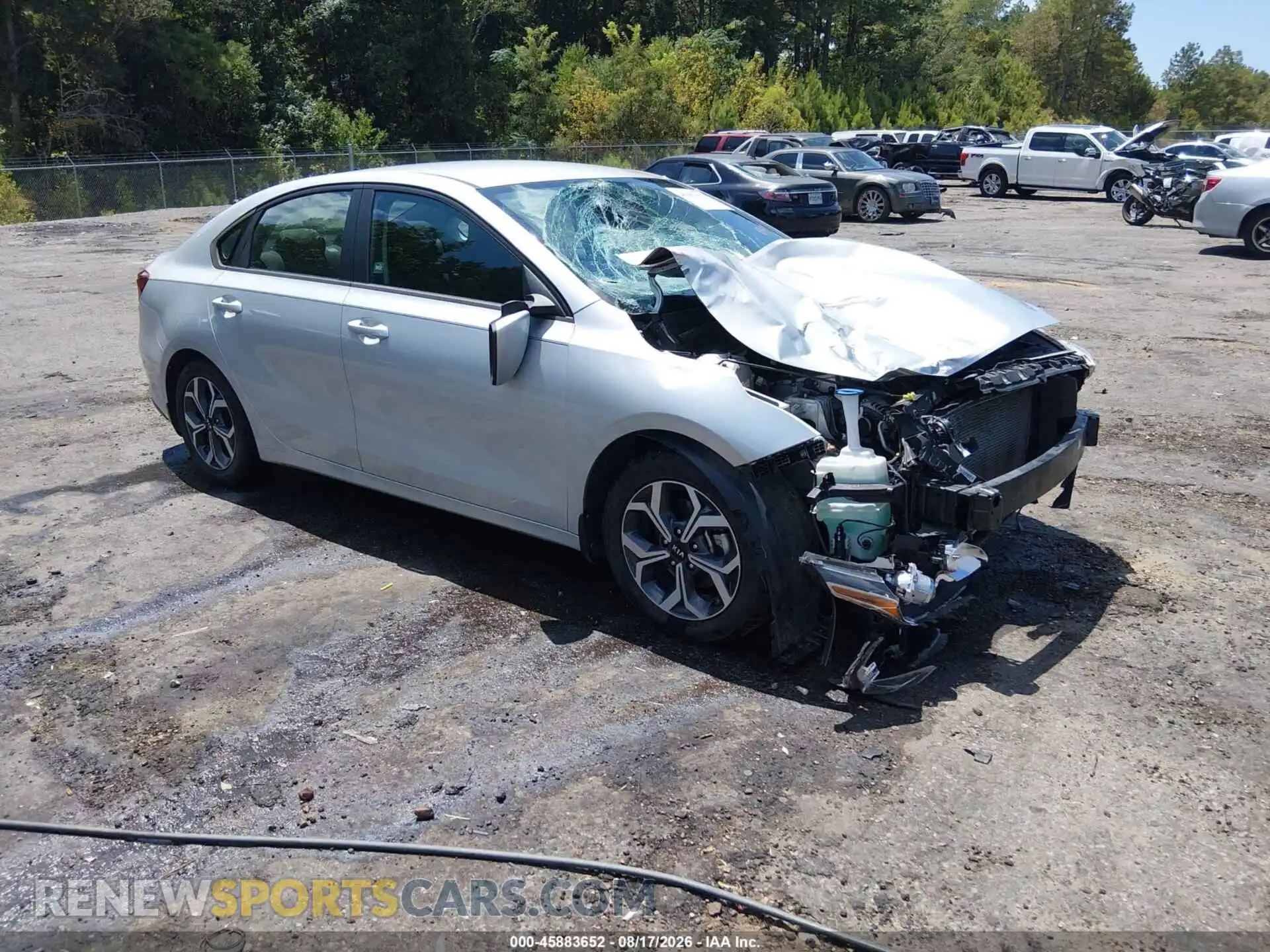 1 fotografías del automóvil dañado 3KPF24AD2ME360929 KIA FORTE 2021