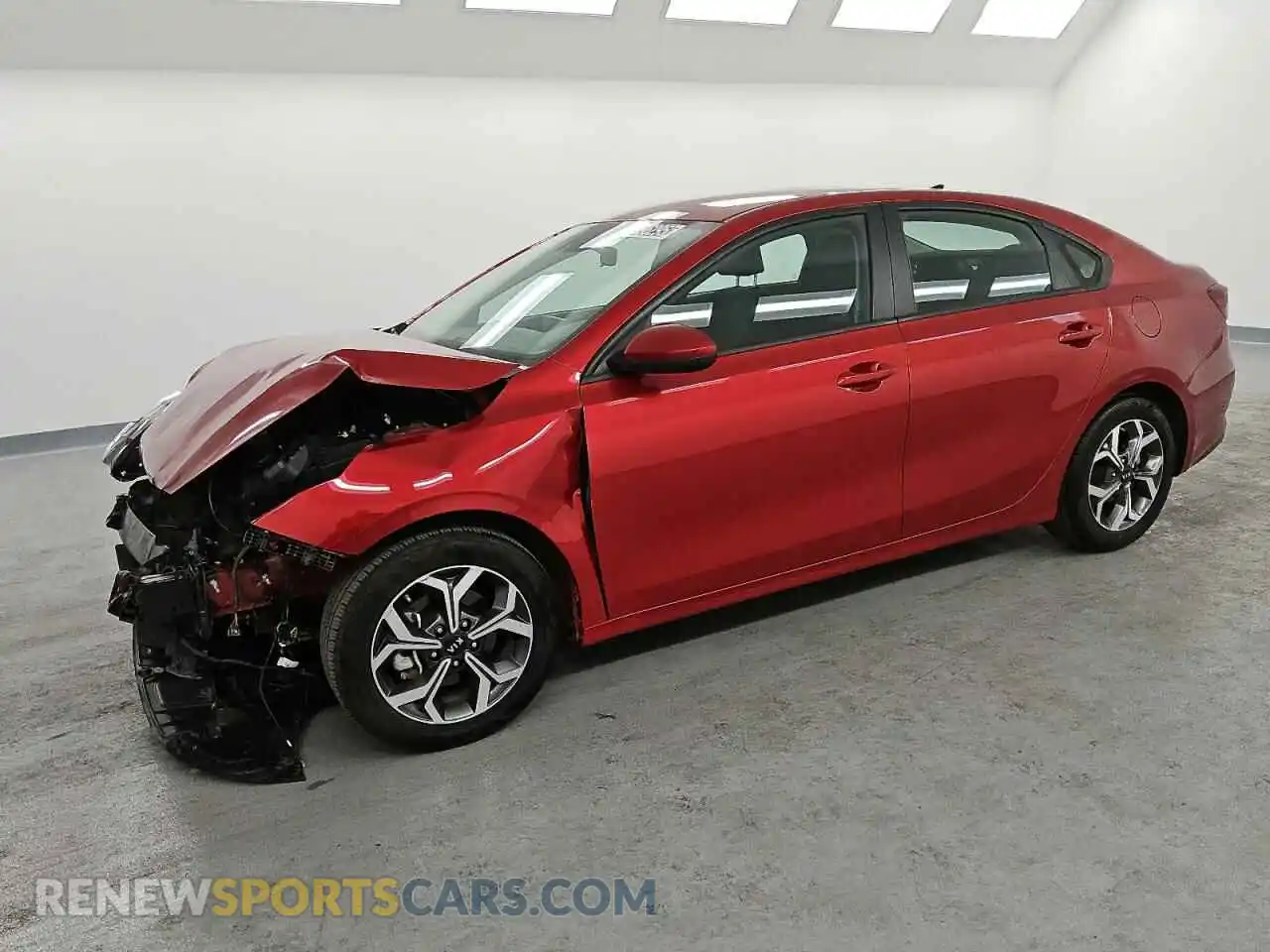 1 Photograph of a damaged car 3KPF24AD2ME371154 KIA FORTE 2021