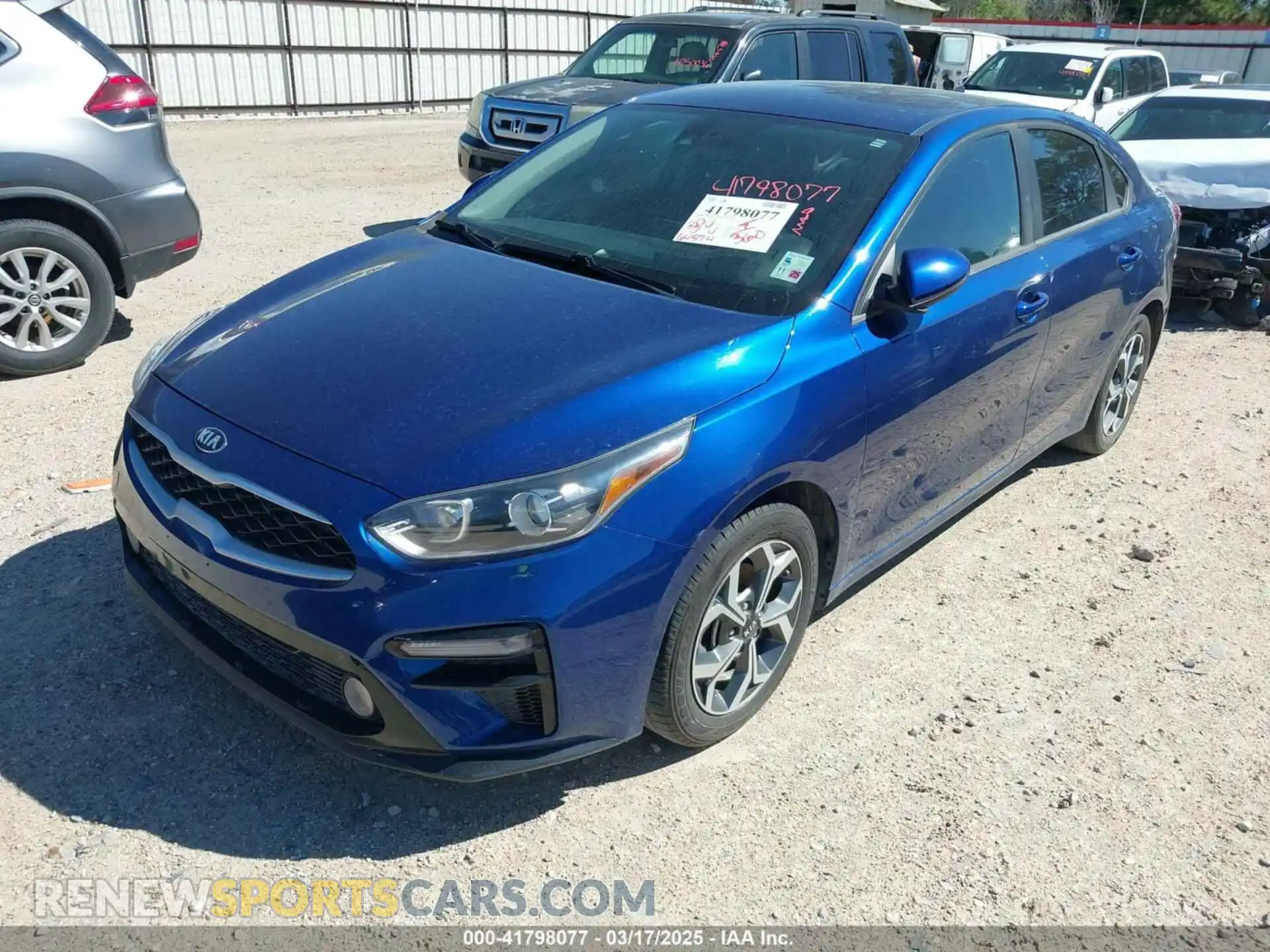 2 Photograph of a damaged car 3KPF24AD2ME372904 KIA FORTE 2021