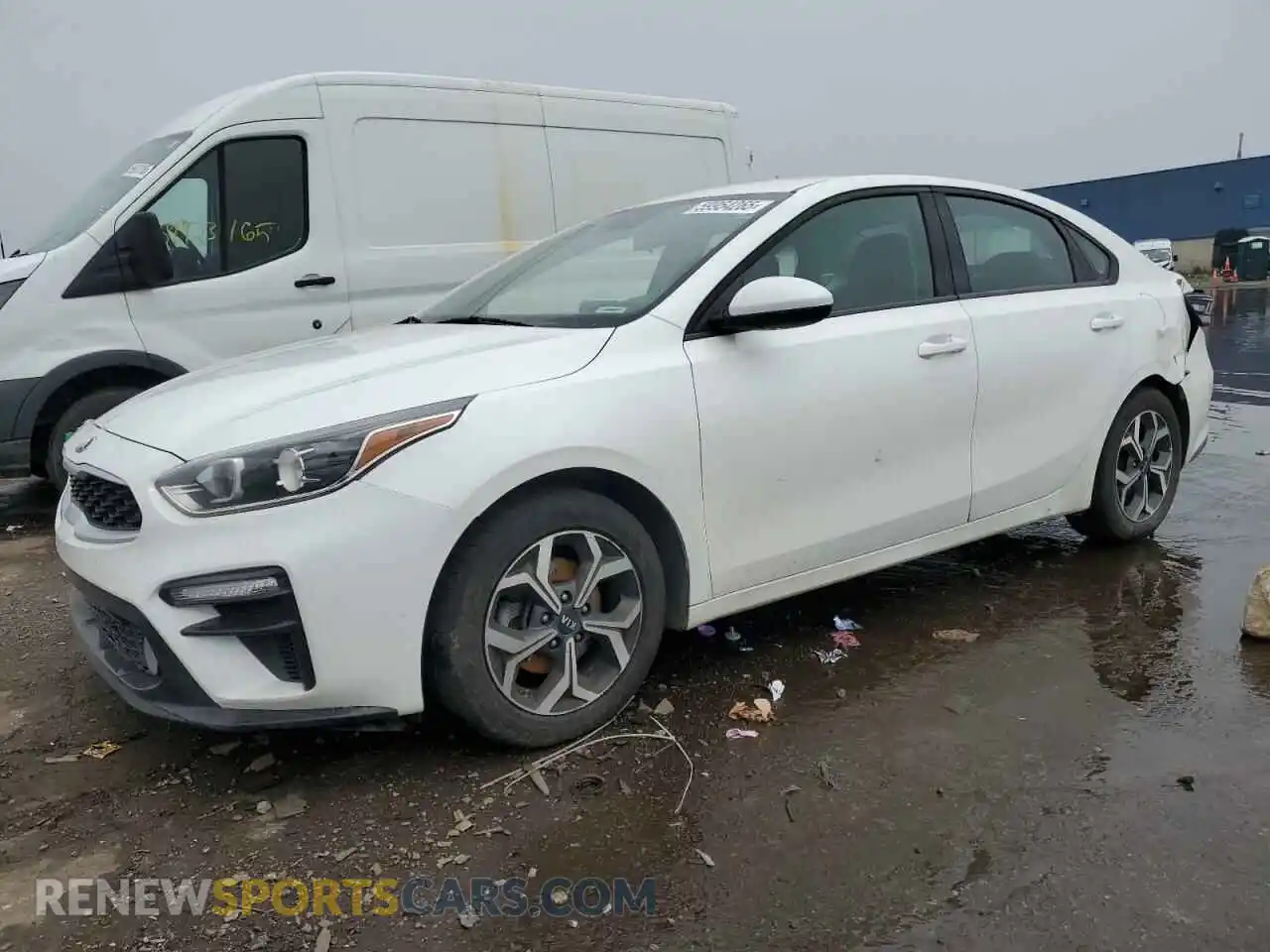1 Photograph of a damaged car 3KPF24AD2ME378041 KIA FORTE 2021
