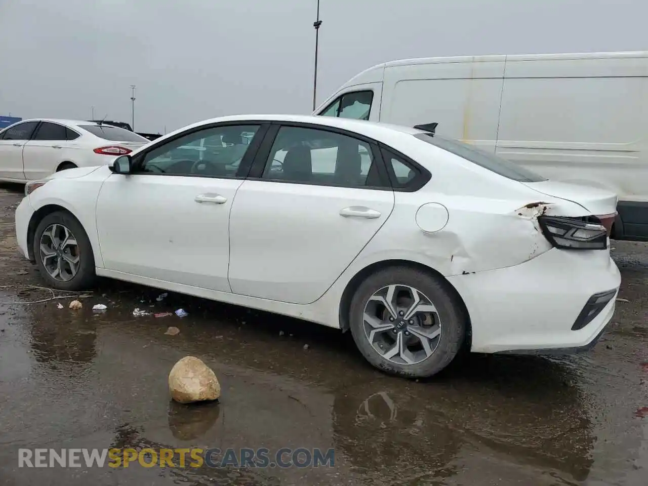 2 Photograph of a damaged car 3KPF24AD2ME378041 KIA FORTE 2021