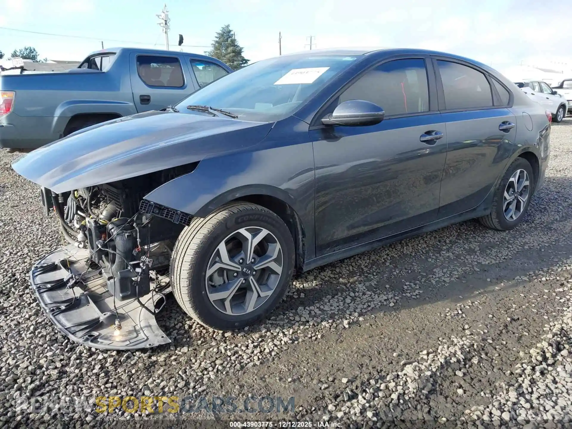 2 Photograph of a damaged car 3KPF24AD2ME379934 KIA FORTE 2021