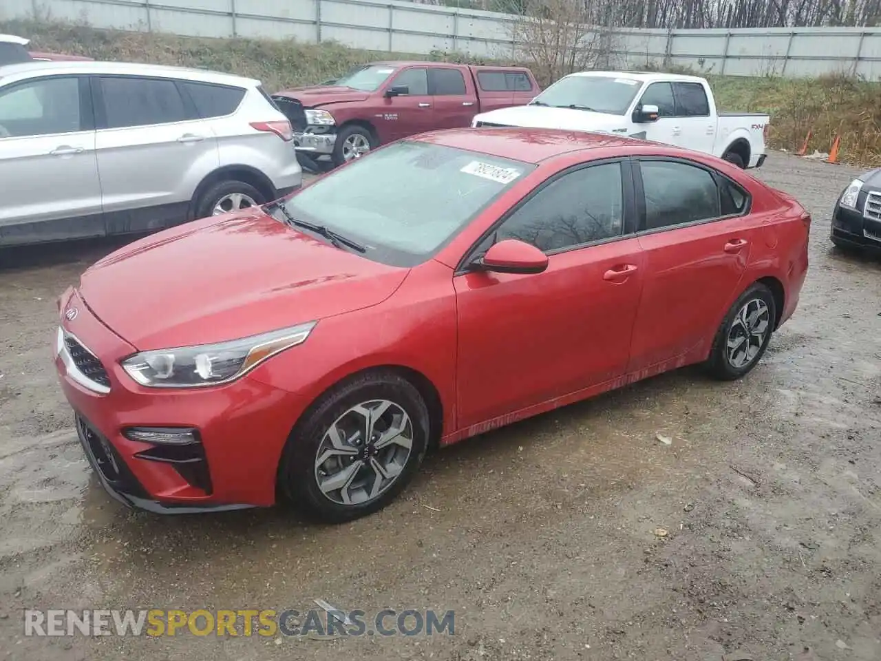 1 fotografías del automóvil dañado 3KPF24AD2ME380422 KIA FORTE 2021
