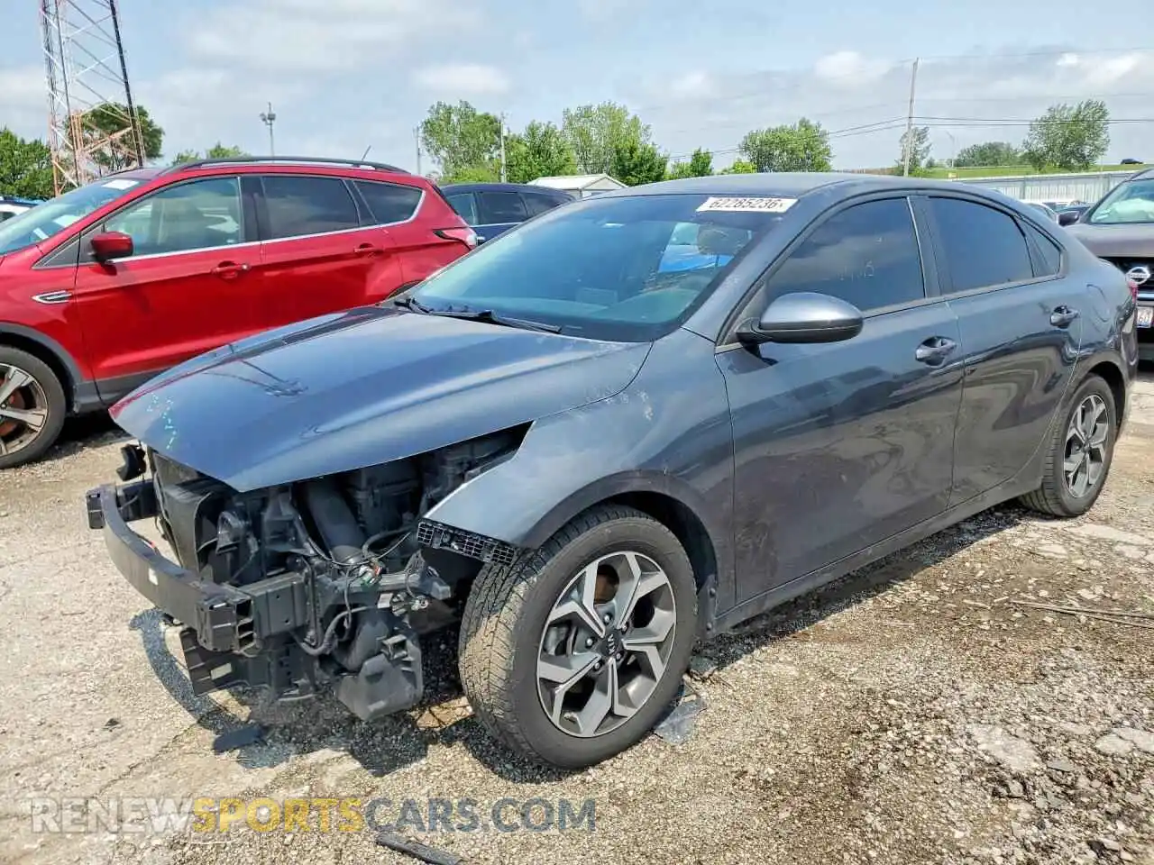1 fotografías del automóvil dañado 3KPF24AD2ME381926 KIA FORTE 2021