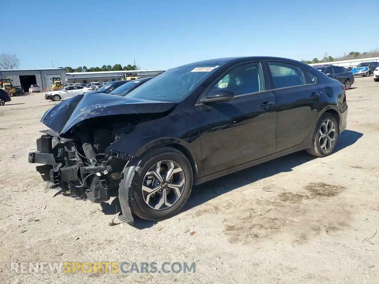1 Photograph of a damaged car 3KPF24AD2ME382929 KIA FORTE 2021
