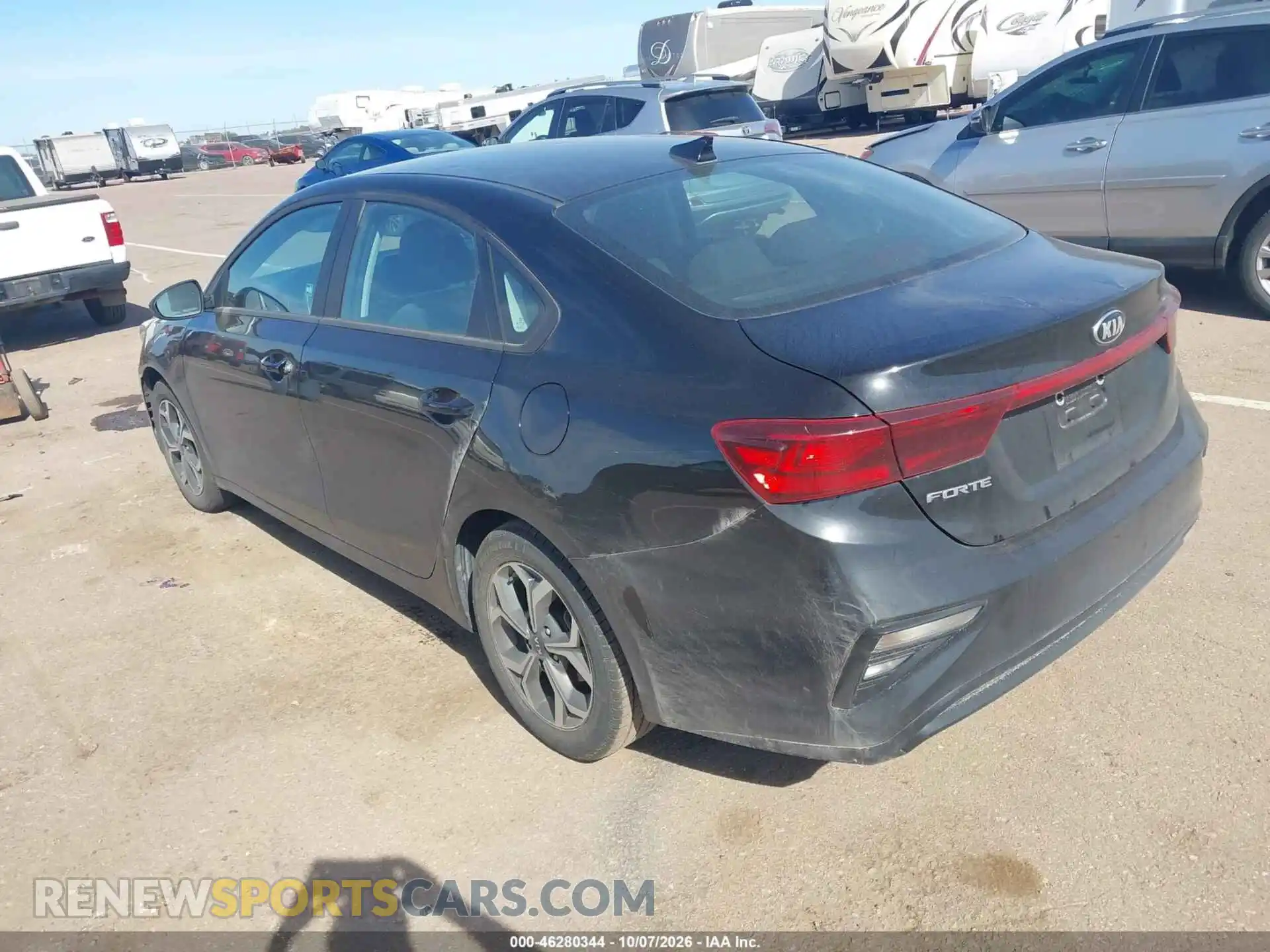 3 Photograph of a damaged car 3KPF24AD2ME384969 KIA FORTE 2021