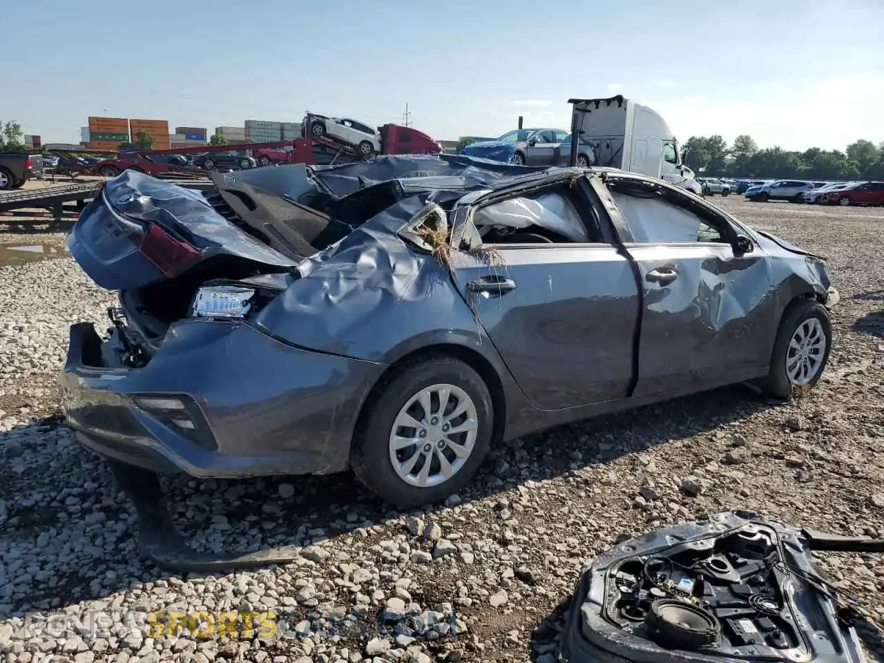 3 Фотография поврежденного автомобиля 3KPF24AD2ME394787 KIA FORTE 2021