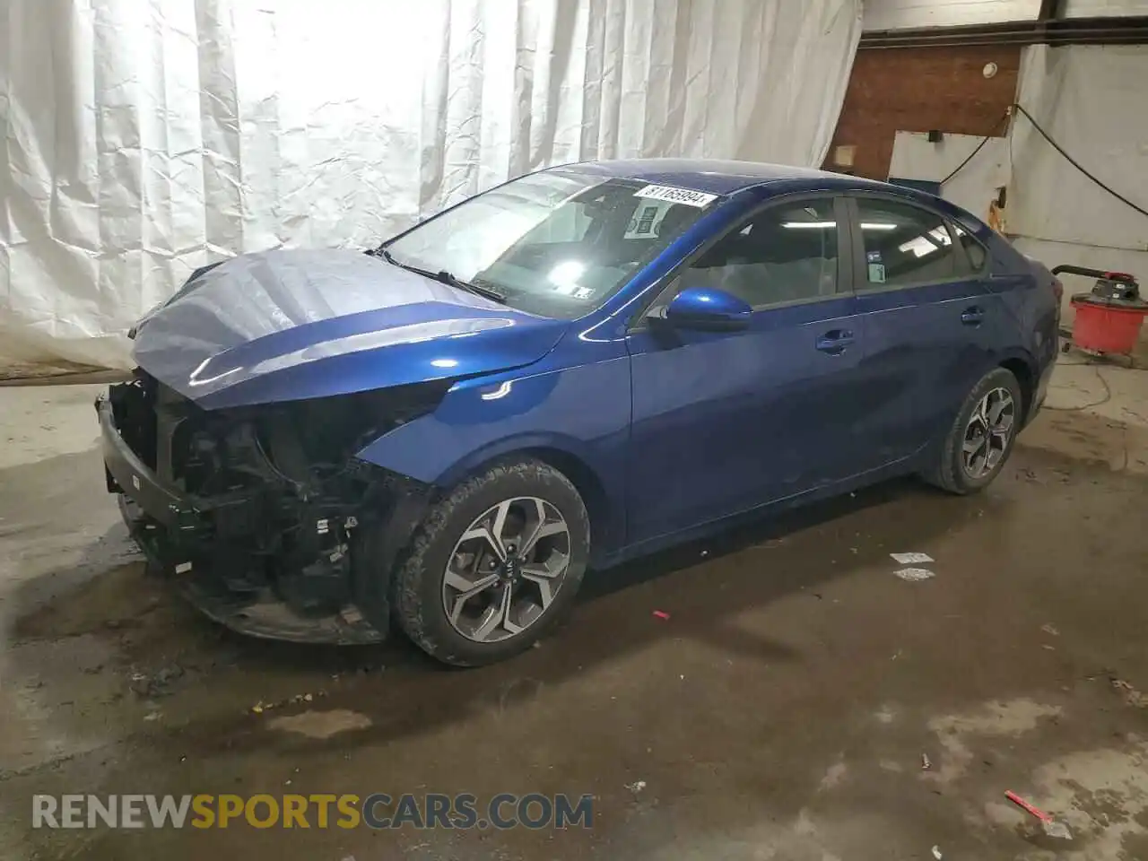 1 Photograph of a damaged car 3KPF24AD2ME413127 KIA FORTE 2021