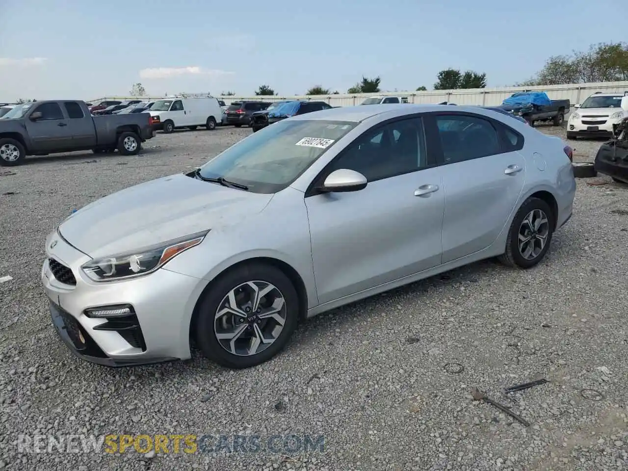 1 Photograph of a damaged car 3KPF24AD2ME415556 KIA FORTE 2021