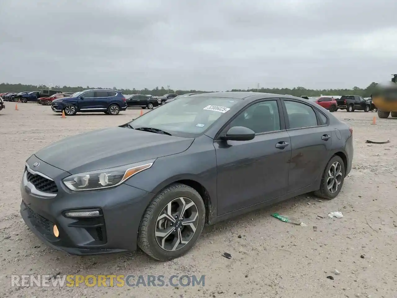1 Photograph of a damaged car 3KPF24AD3ME262959 KIA FORTE 2021