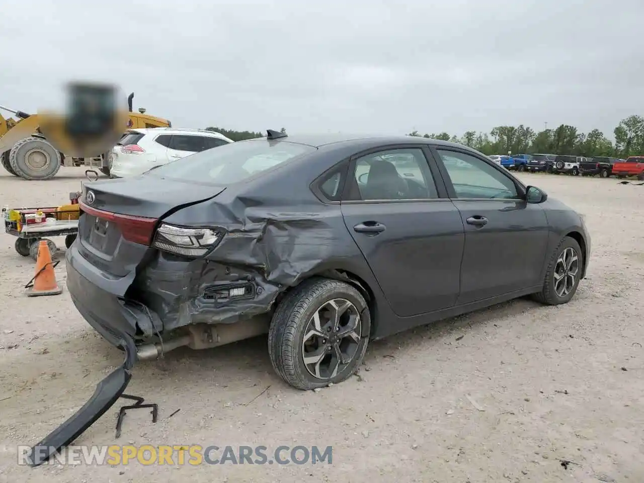 3 Photograph of a damaged car 3KPF24AD3ME262959 KIA FORTE 2021
