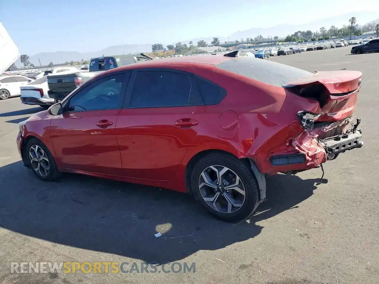 2 Photograph of a damaged car 3KPF24AD3ME266235 KIA FORTE 2021