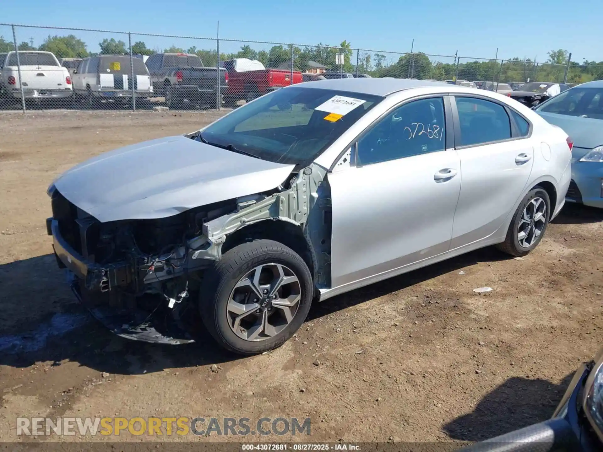 2 Photograph of a damaged car 3KPF24AD3ME267093 KIA FORTE 2021