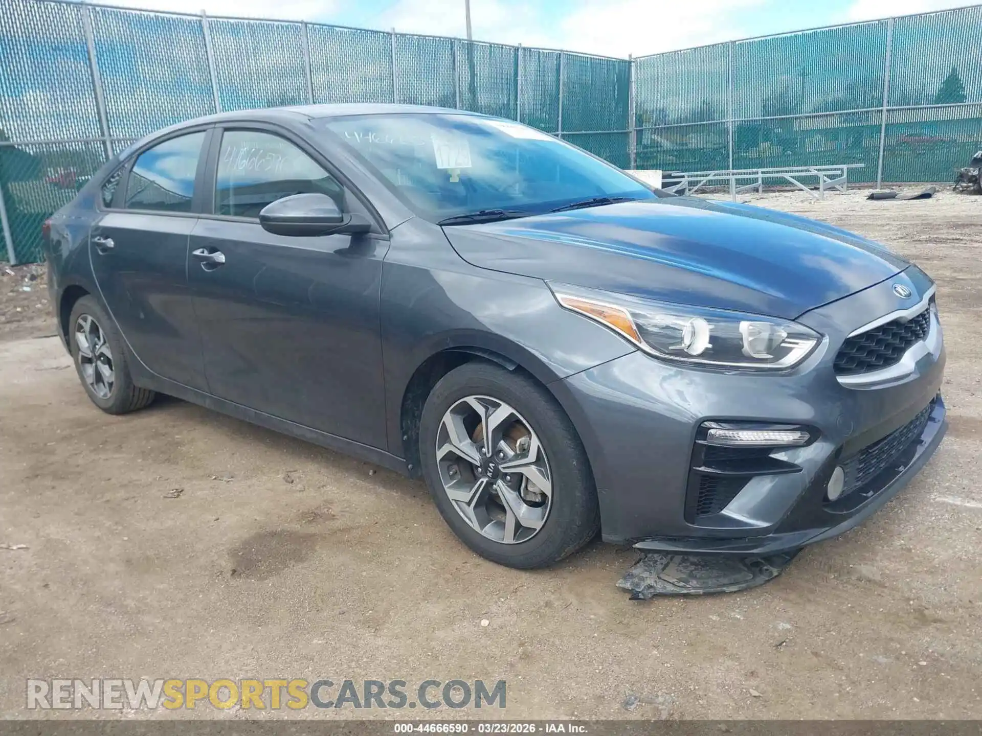 1 Photograph of a damaged car 3KPF24AD3ME269183 KIA FORTE 2021