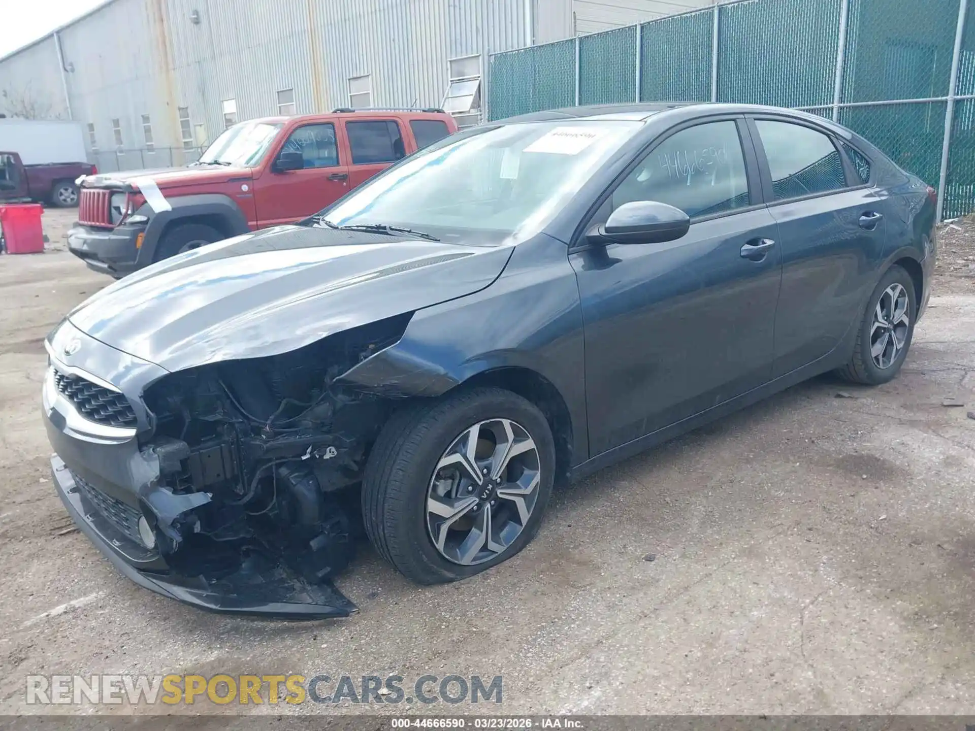 2 Photograph of a damaged car 3KPF24AD3ME269183 KIA FORTE 2021