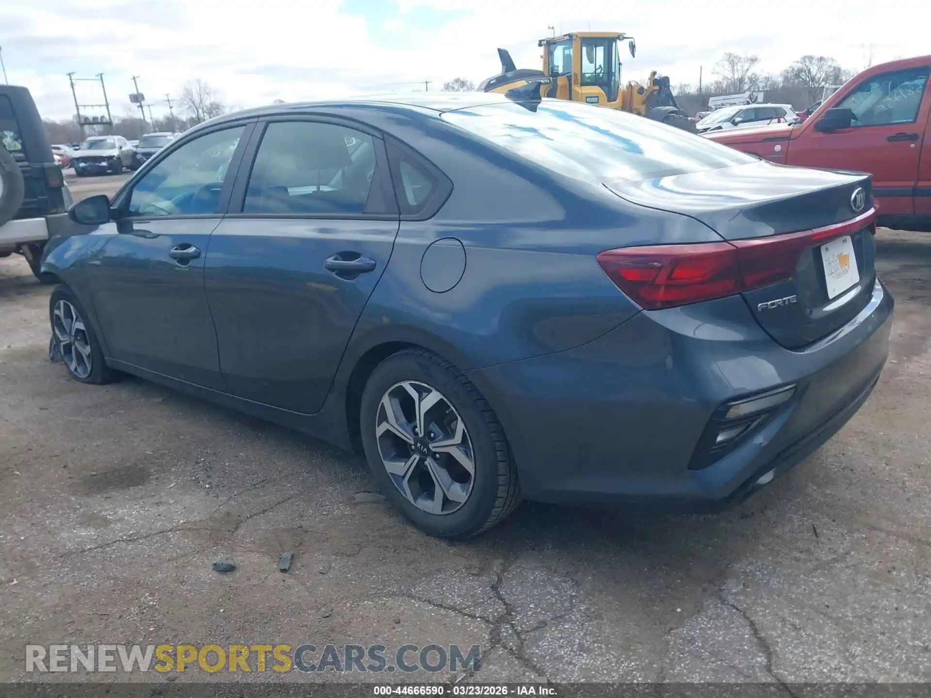 3 Photograph of a damaged car 3KPF24AD3ME269183 KIA FORTE 2021