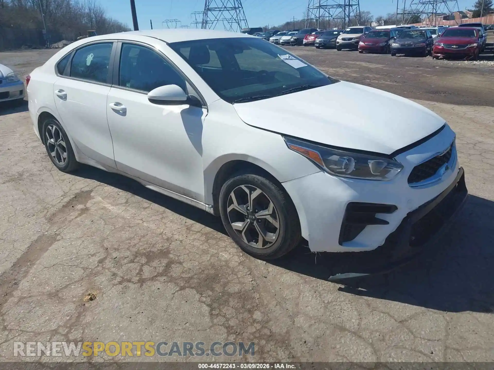1 Photograph of a damaged car 3KPF24AD3ME273315 KIA FORTE 2021