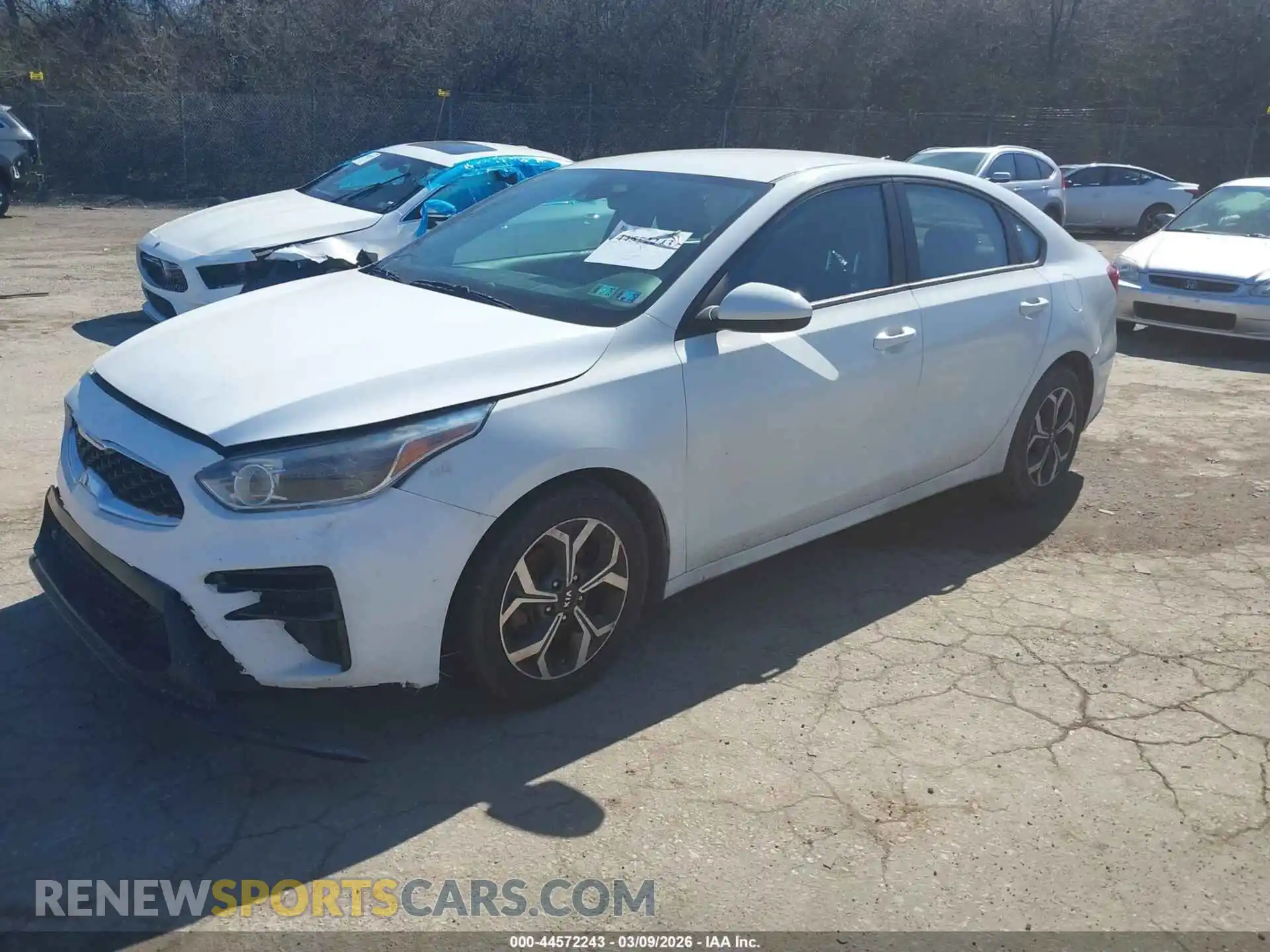 2 Photograph of a damaged car 3KPF24AD3ME273315 KIA FORTE 2021
