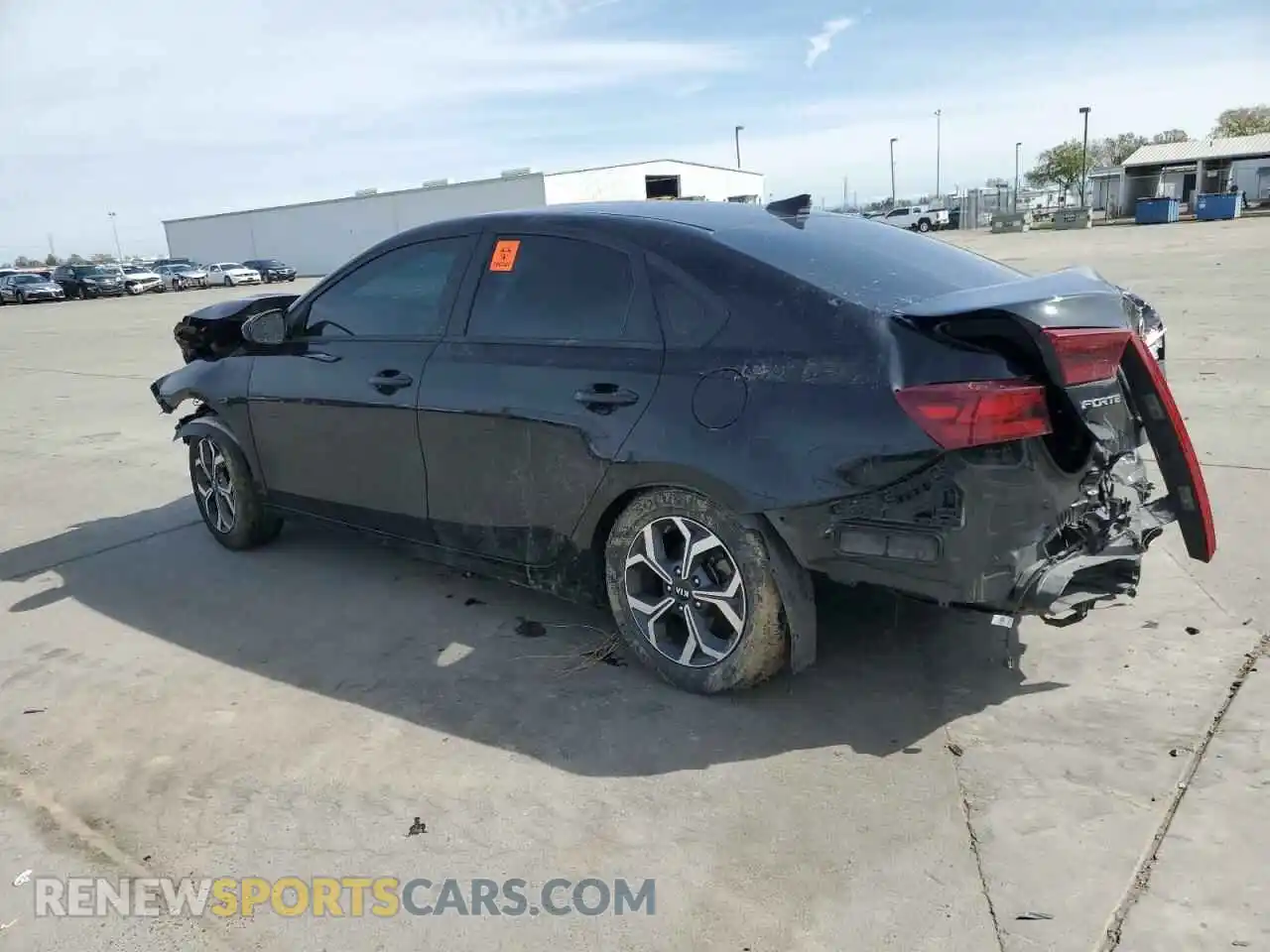 2 Photograph of a damaged car 3KPF24AD3ME284122 KIA FORTE 2021