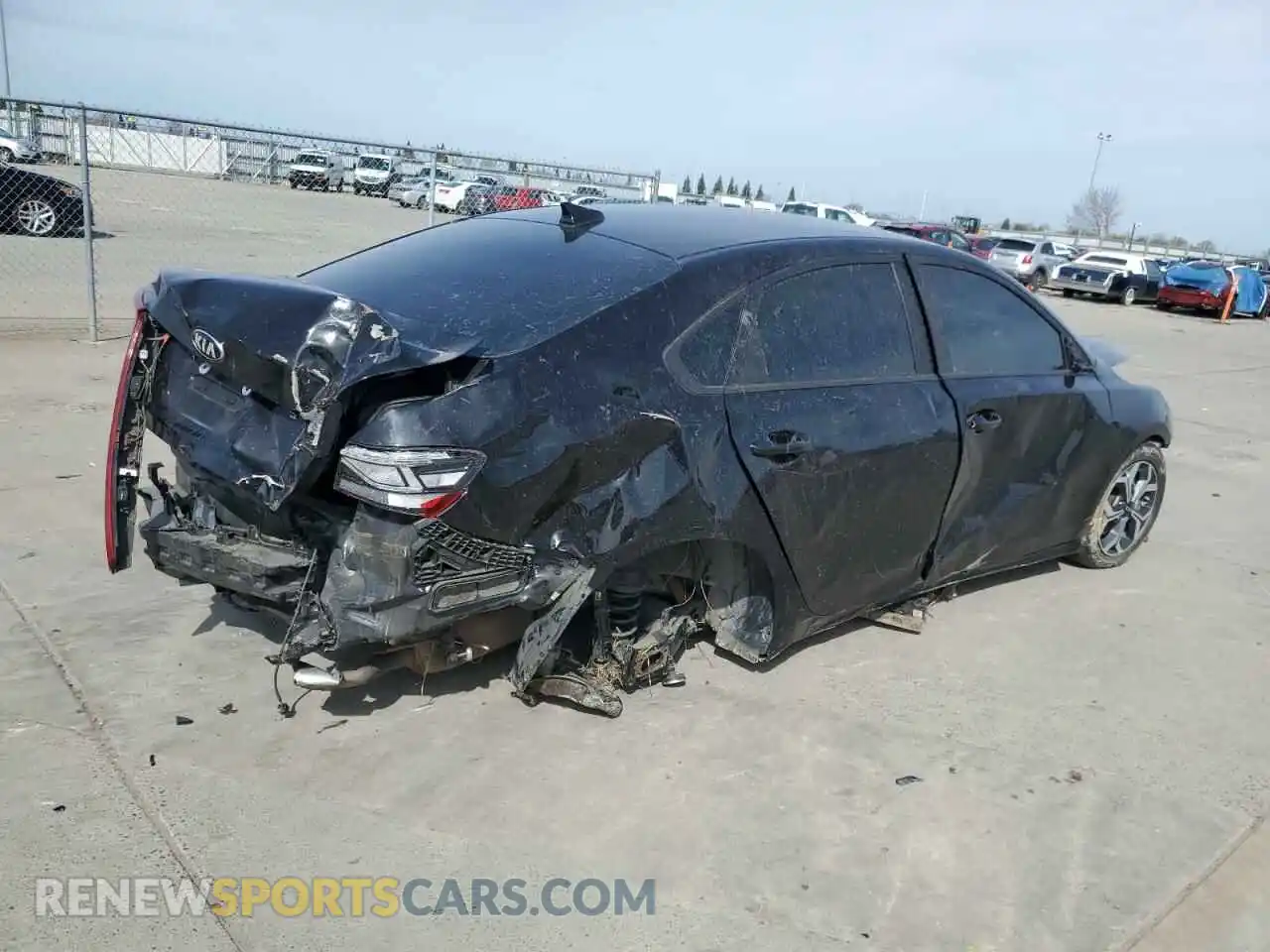 3 Photograph of a damaged car 3KPF24AD3ME284122 KIA FORTE 2021