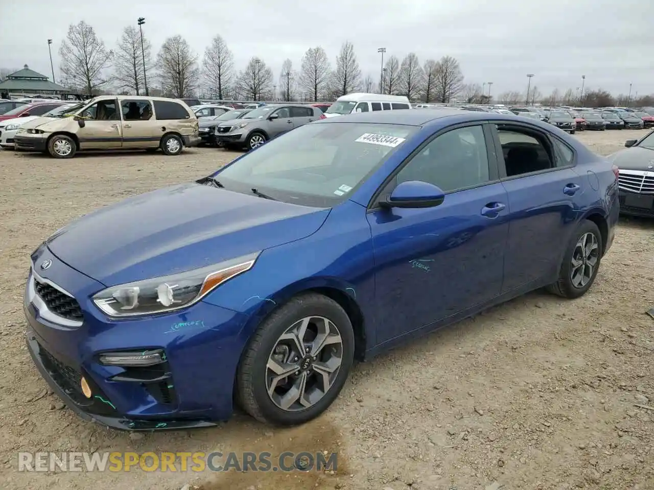 1 Photograph of a damaged car 3KPF24AD3ME286677 KIA FORTE 2021