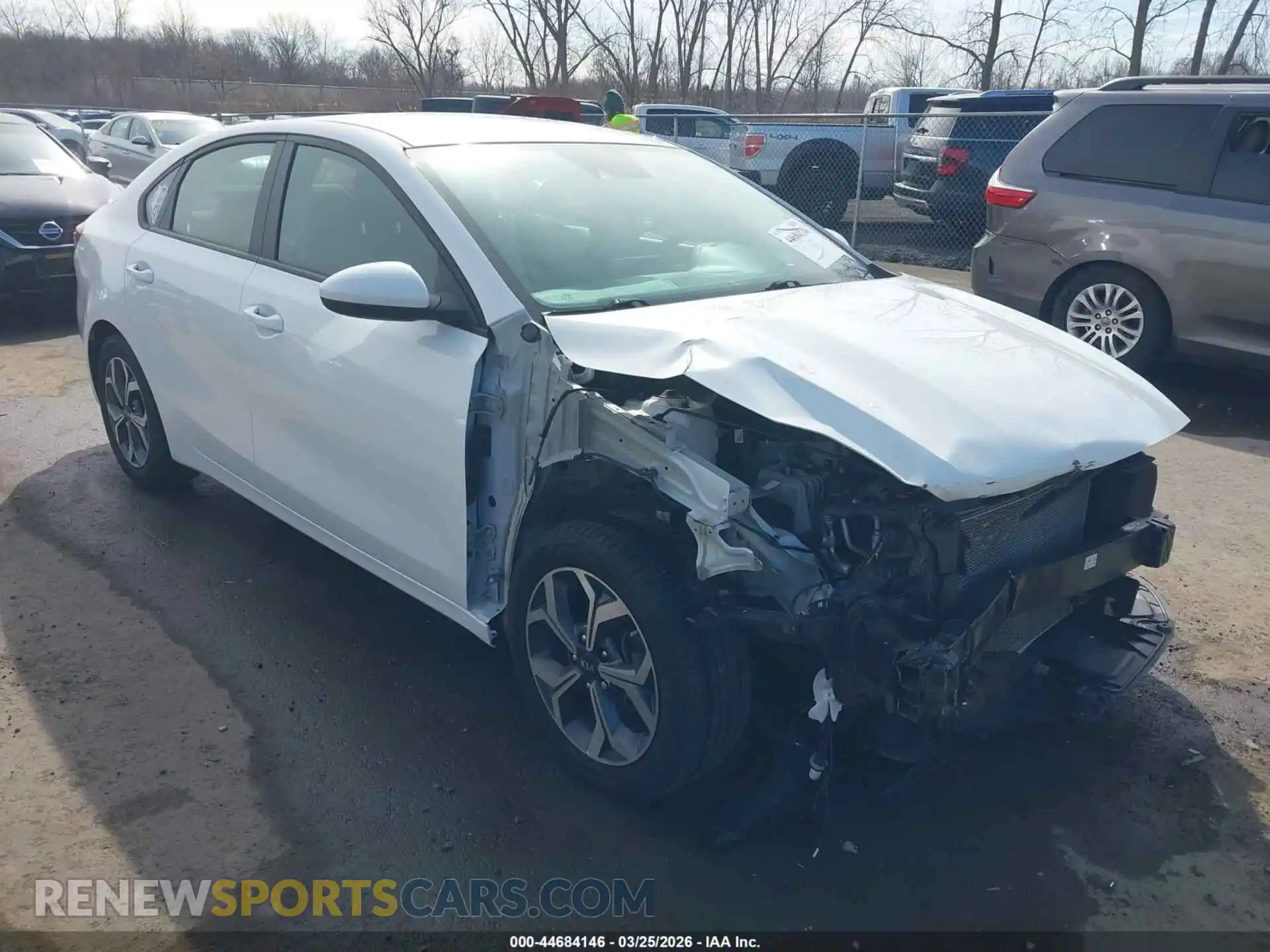 1 fotografías del automóvil dañado 3KPF24AD3ME289174 KIA FORTE 2021