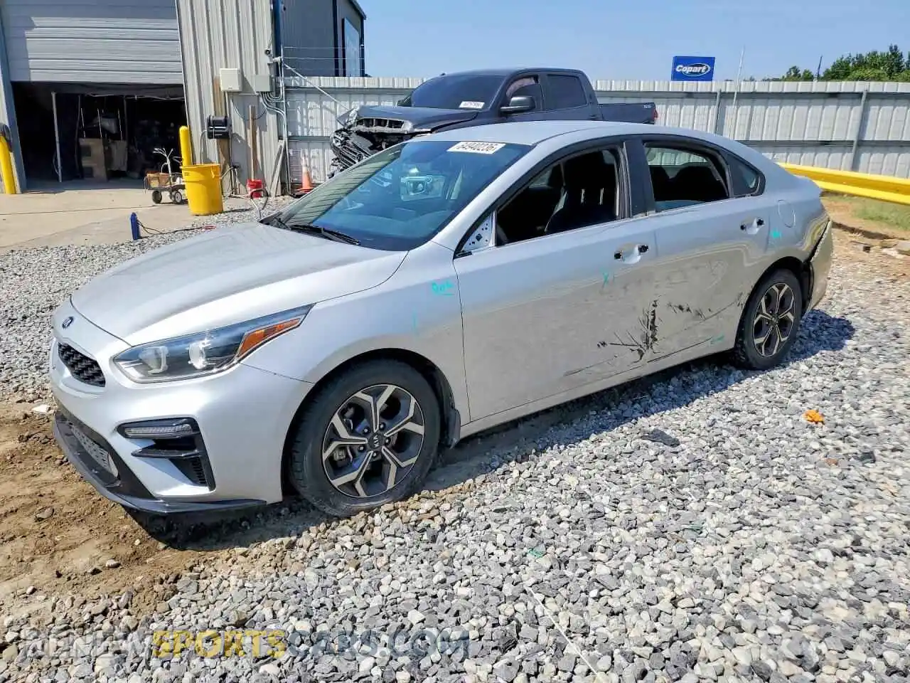 1 Photograph of a damaged car 3KPF24AD3ME290910 KIA FORTE 2021
