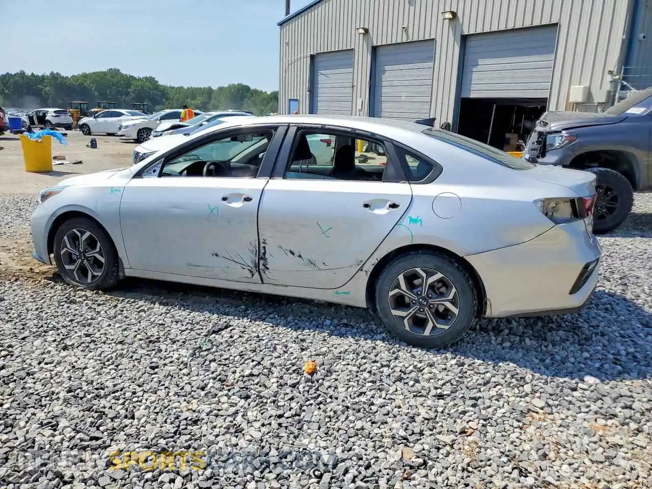 2 Photograph of a damaged car 3KPF24AD3ME290910 KIA FORTE 2021