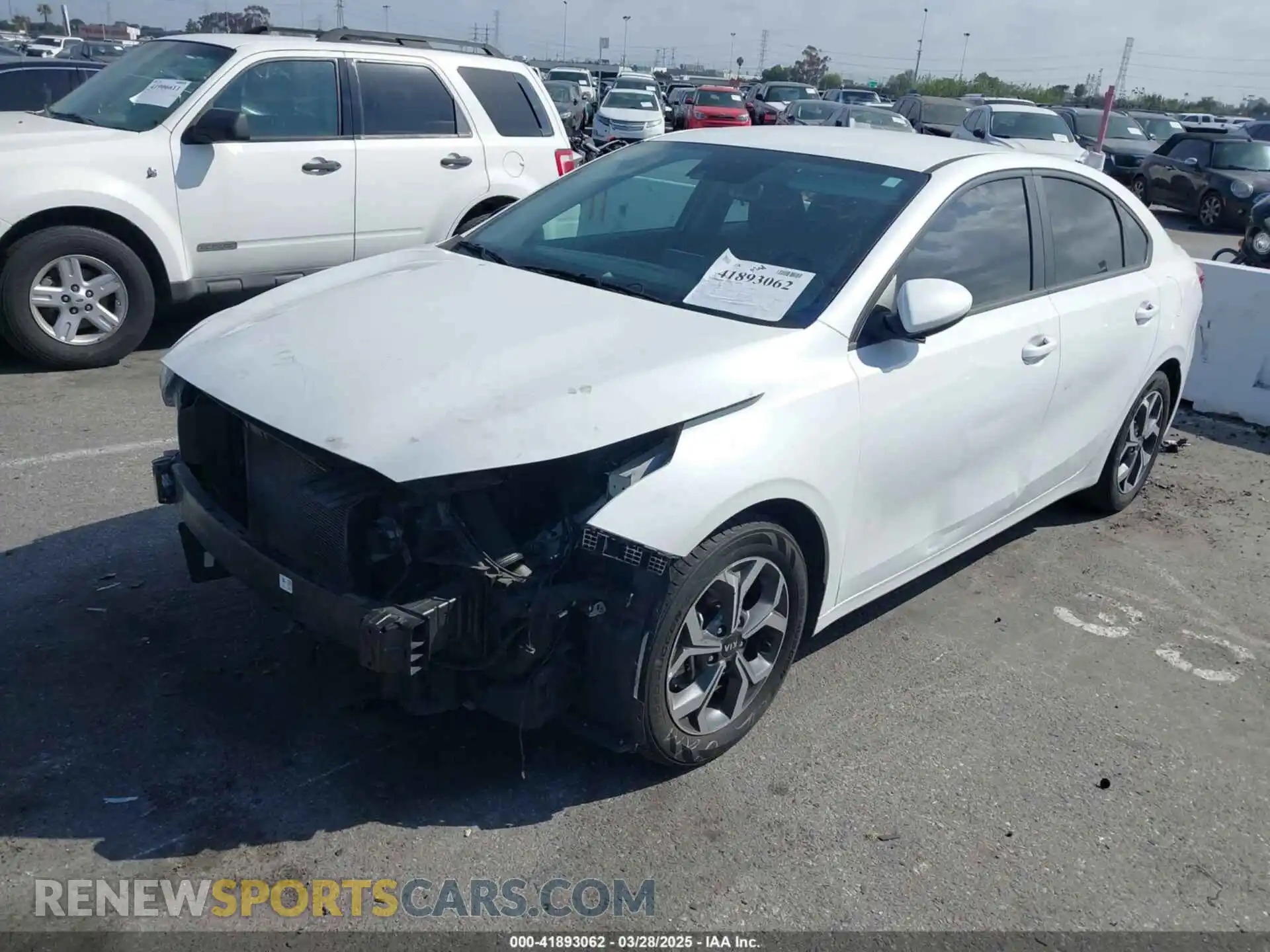 2 Photograph of a damaged car 3KPF24AD3ME299221 KIA FORTE 2021