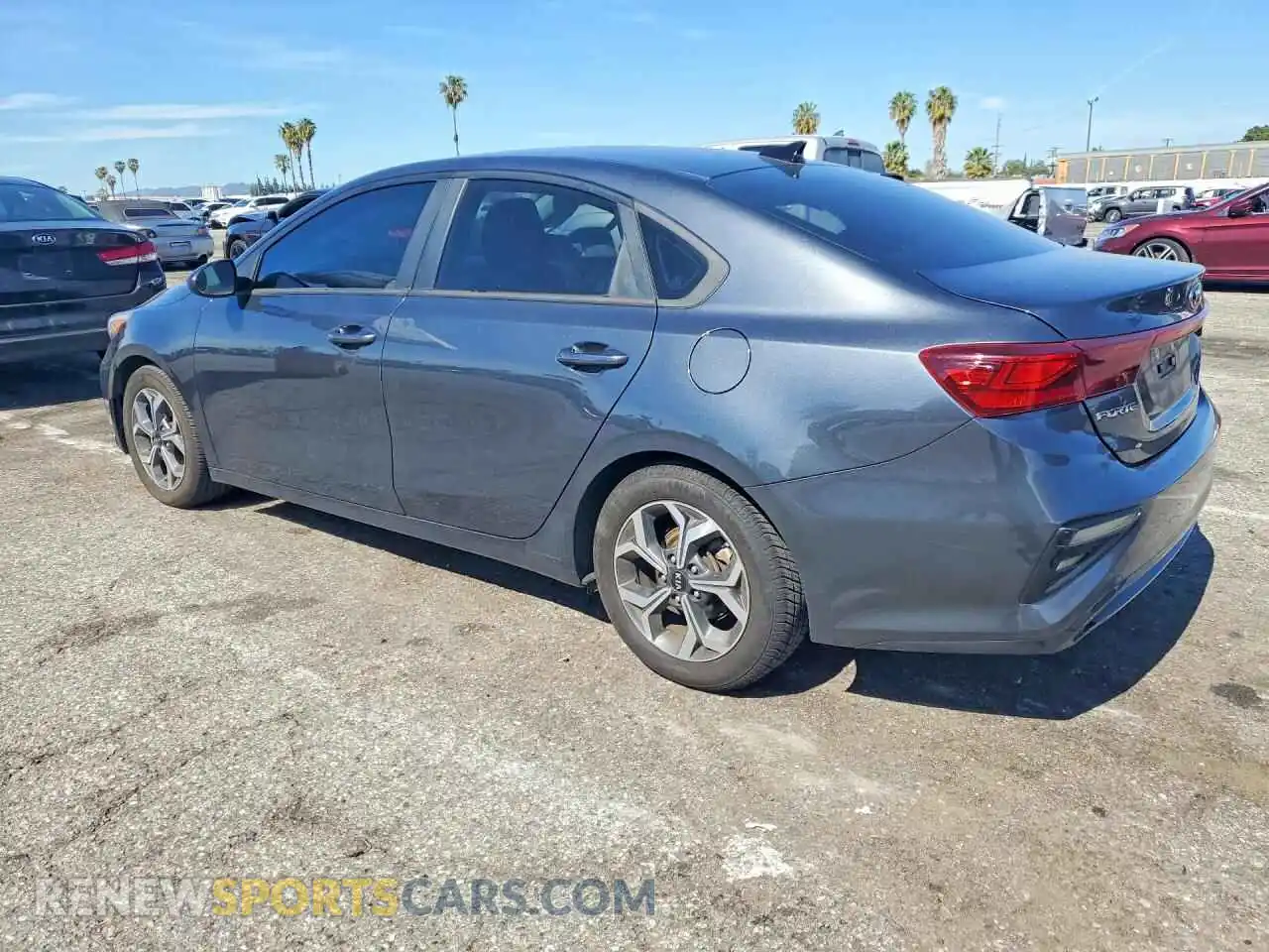 2 Photograph of a damaged car 3KPF24AD3ME304109 KIA FORTE 2021