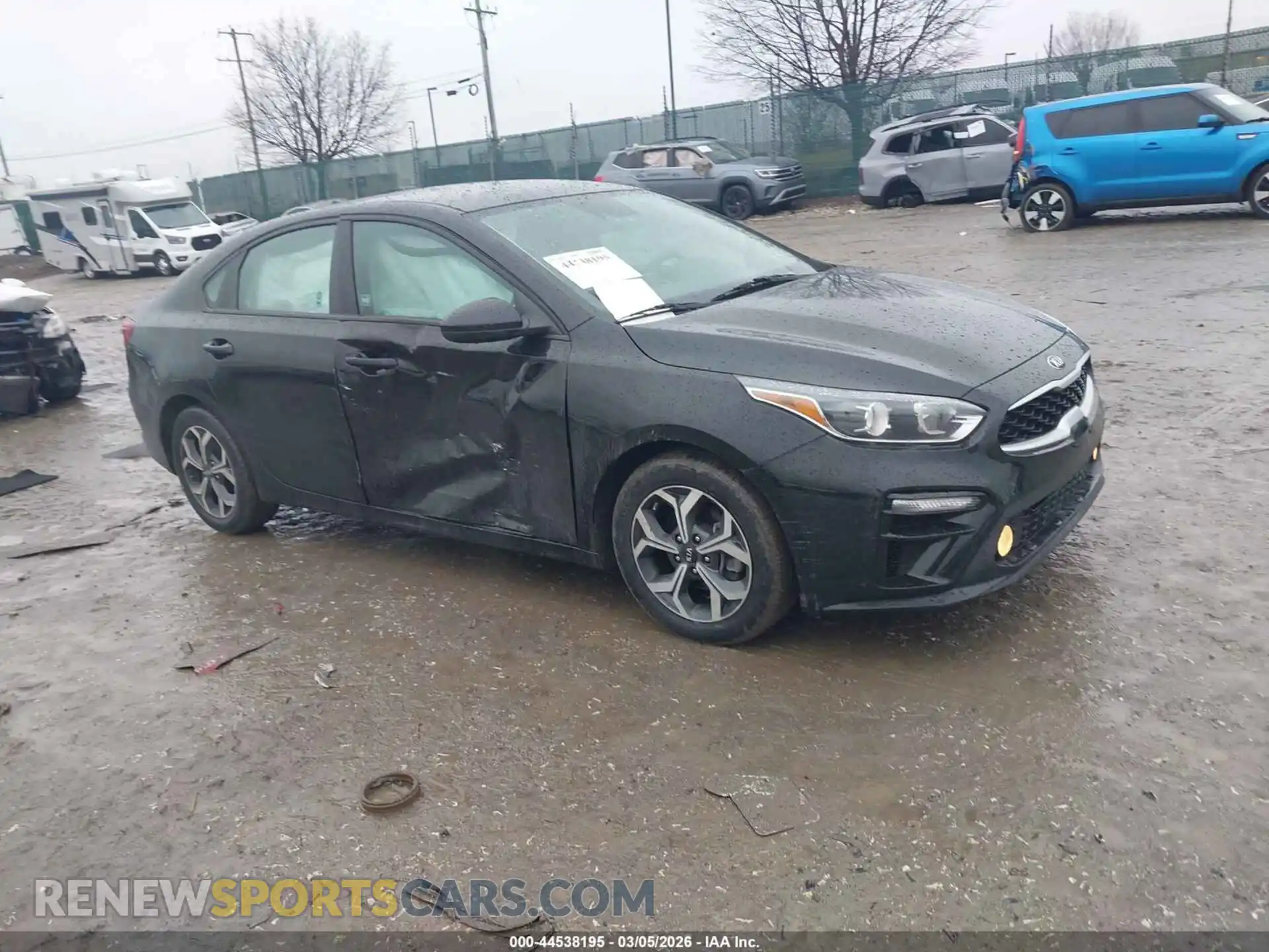 1 Photograph of a damaged car 3KPF24AD3ME313716 KIA FORTE 2021