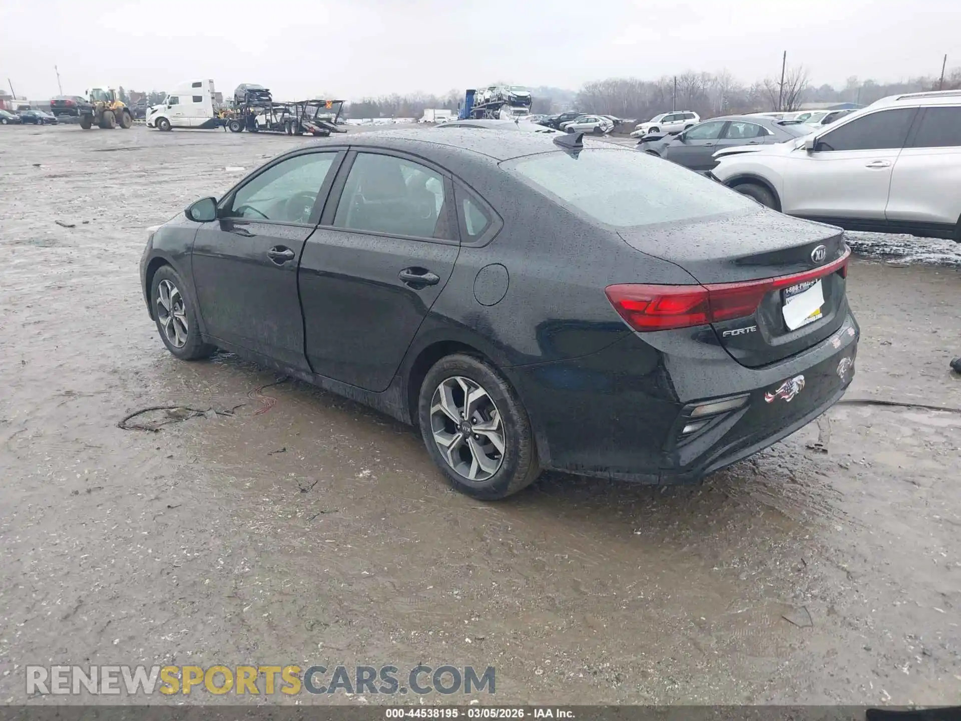 3 Photograph of a damaged car 3KPF24AD3ME313716 KIA FORTE 2021