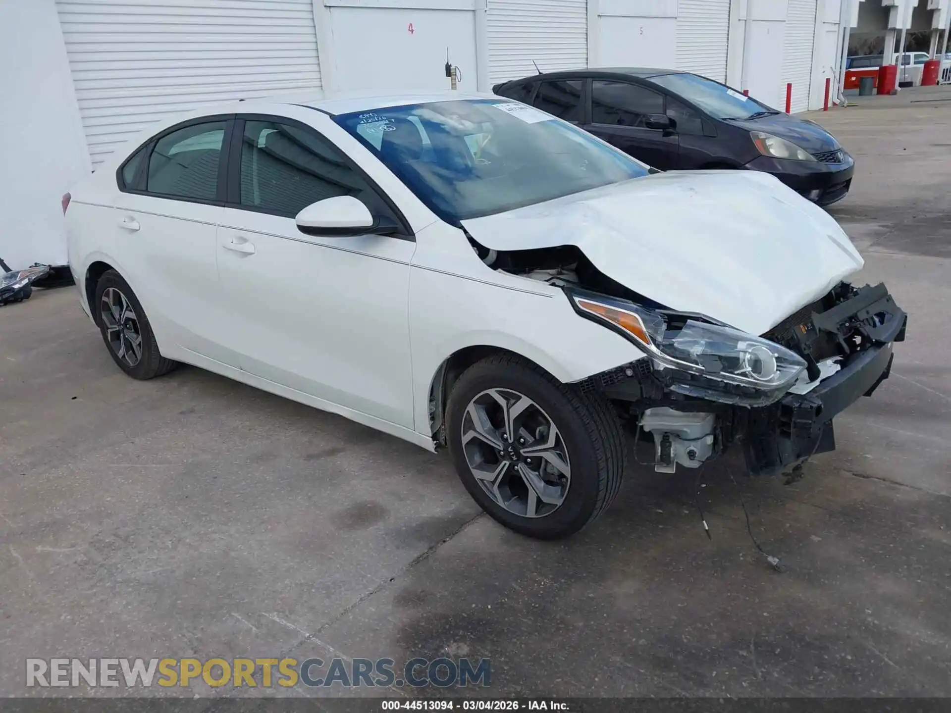 1 Photograph of a damaged car 3KPF24AD3ME314705 KIA FORTE 2021
