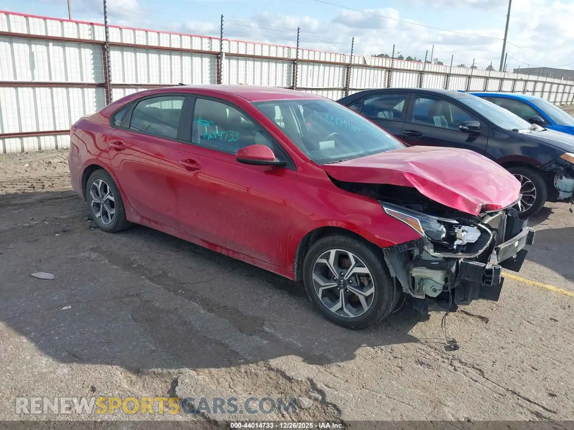1 Photograph of a damaged car 3KPF24AD3ME317720 KIA FORTE 2021