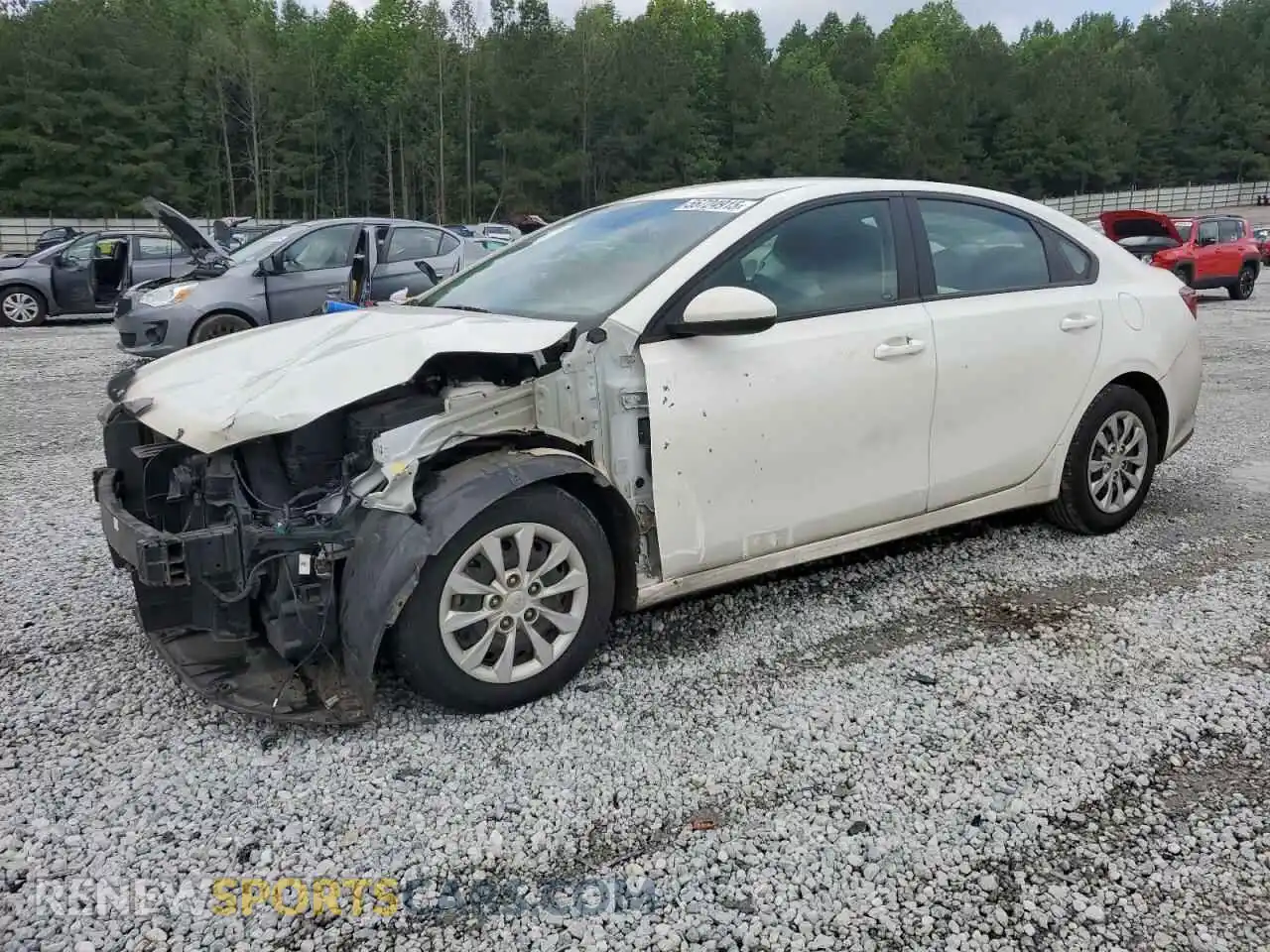 1 Фотография поврежденного автомобиля 3KPF24AD3ME323226 KIA FORTE 2021