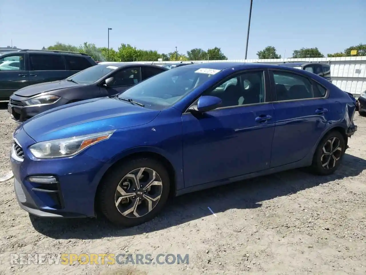 1 Photograph of a damaged car 3KPF24AD3ME331827 KIA FORTE 2021