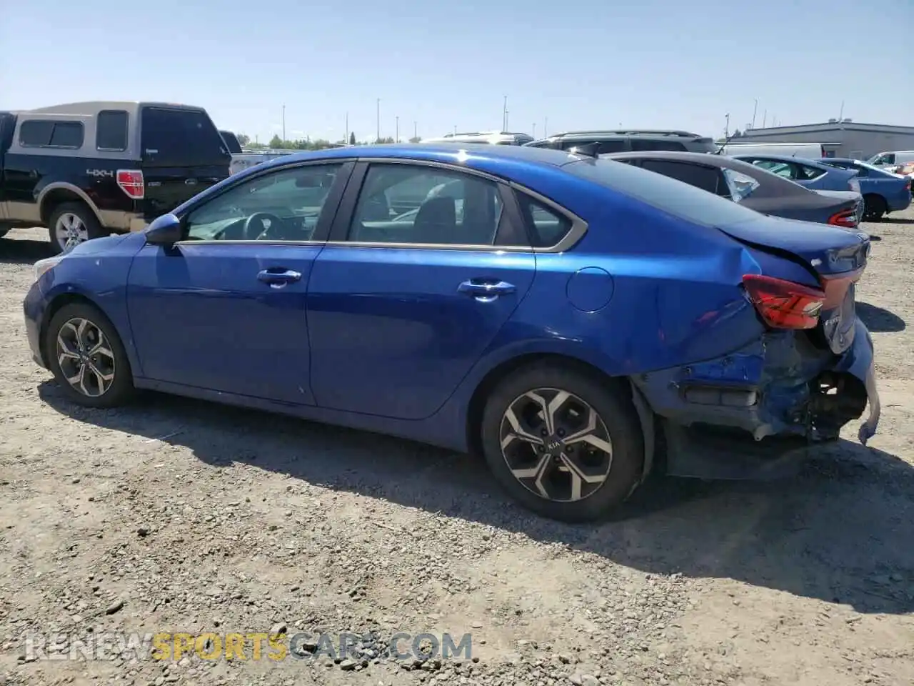 2 Photograph of a damaged car 3KPF24AD3ME331827 KIA FORTE 2021