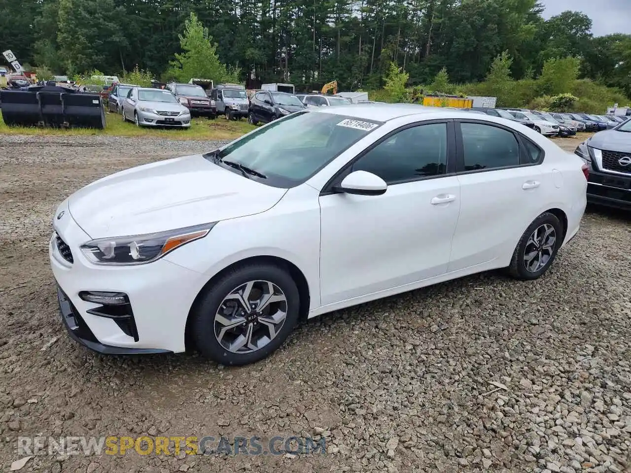 1 Photograph of a damaged car 3KPF24AD3ME332346 KIA FORTE 2021