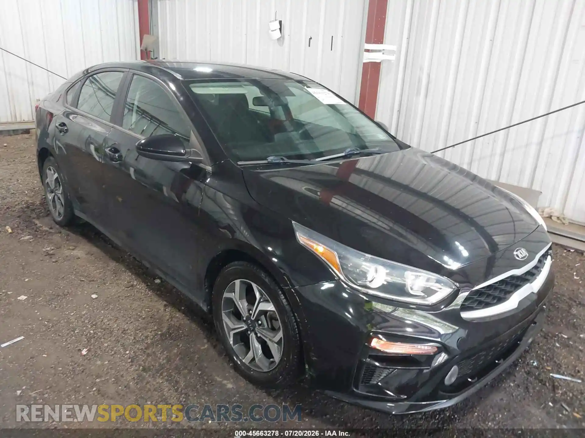 1 Photograph of a damaged car 3KPF24AD3ME333271 KIA FORTE 2021