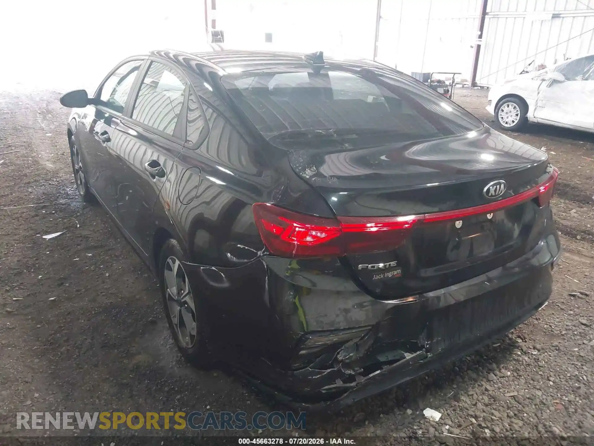 3 Photograph of a damaged car 3KPF24AD3ME333271 KIA FORTE 2021